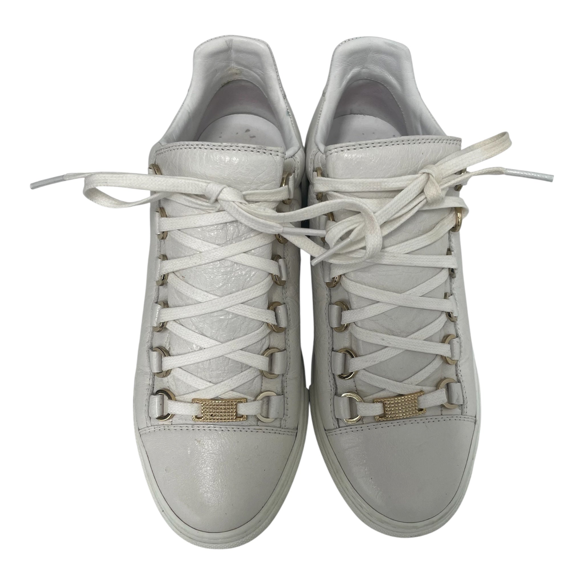 BALENCIAGA/Low-Sneakers/EU 36/Nylon/WHT/ view 4