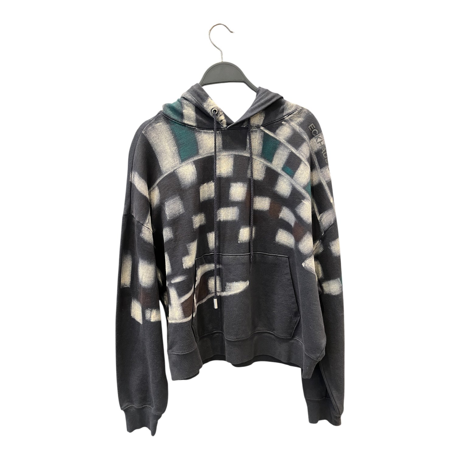 ECKHAUS LATTA/Hoodie/M/All Over Print/Cotton/NVY/ view 1