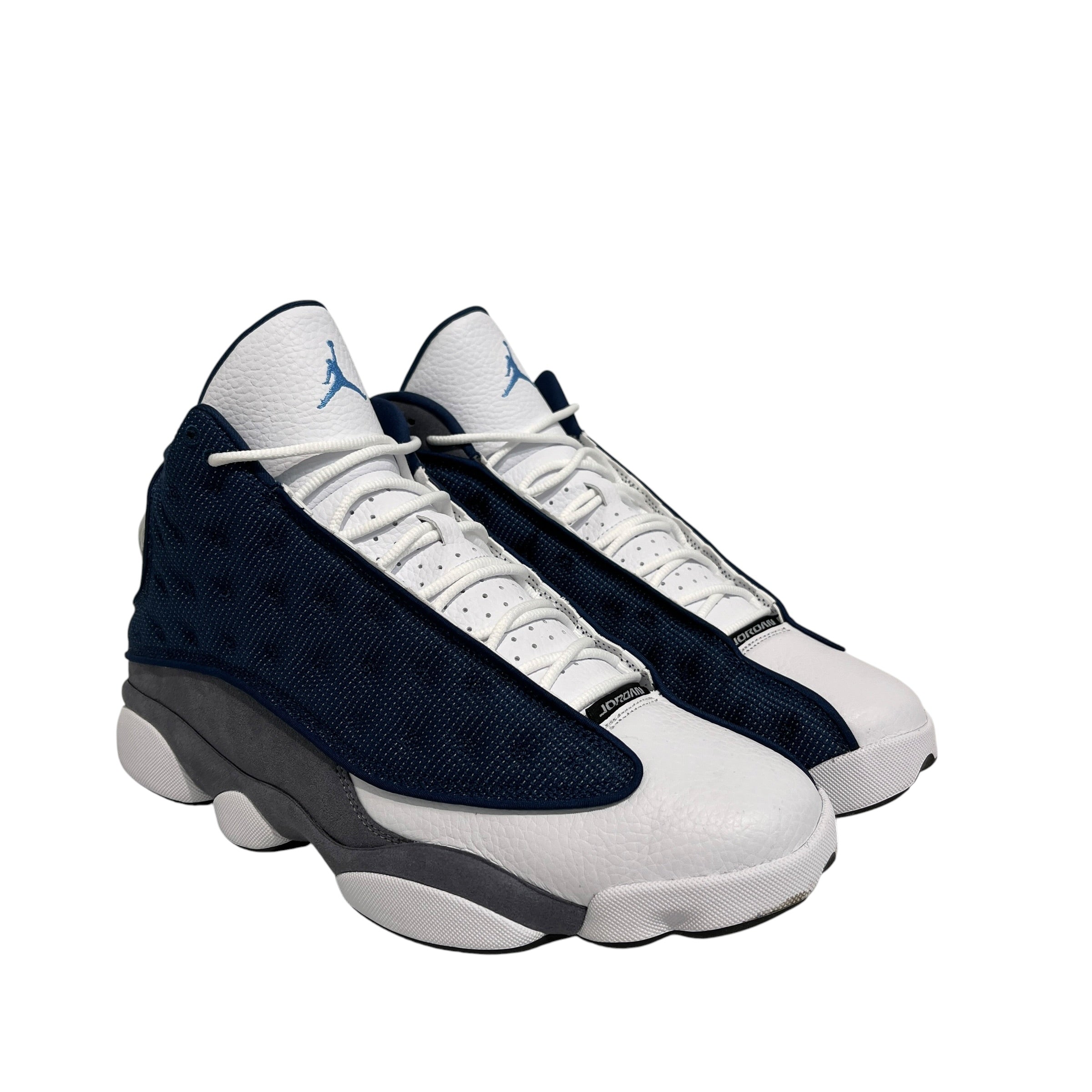 NIKE/Hi-Sneakers/US 13/Leather/NVY/Flint 13s view 1