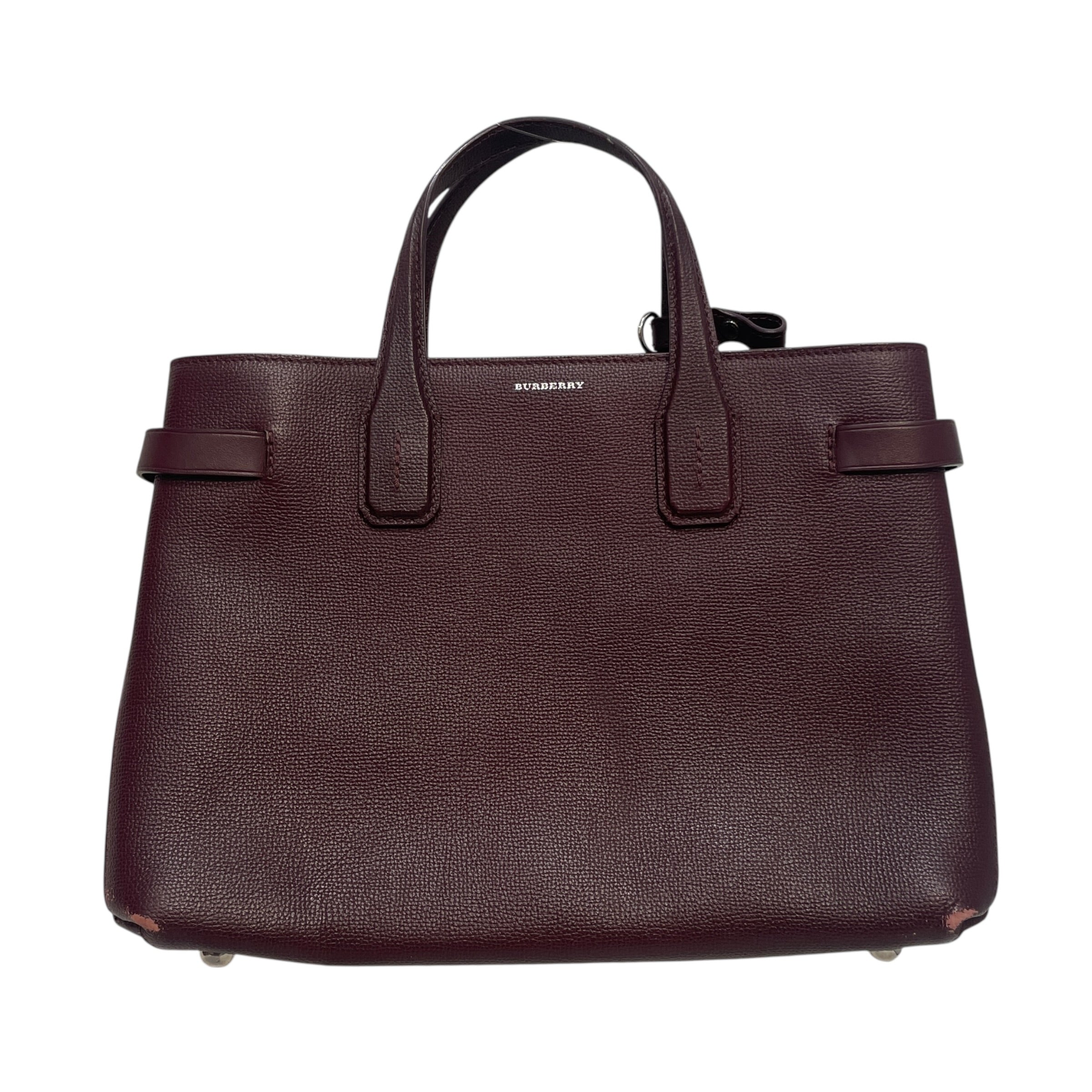 BURBERRY/Hand Bag/Leather/BRD/Derby Calfskin Medium Banner view 1
