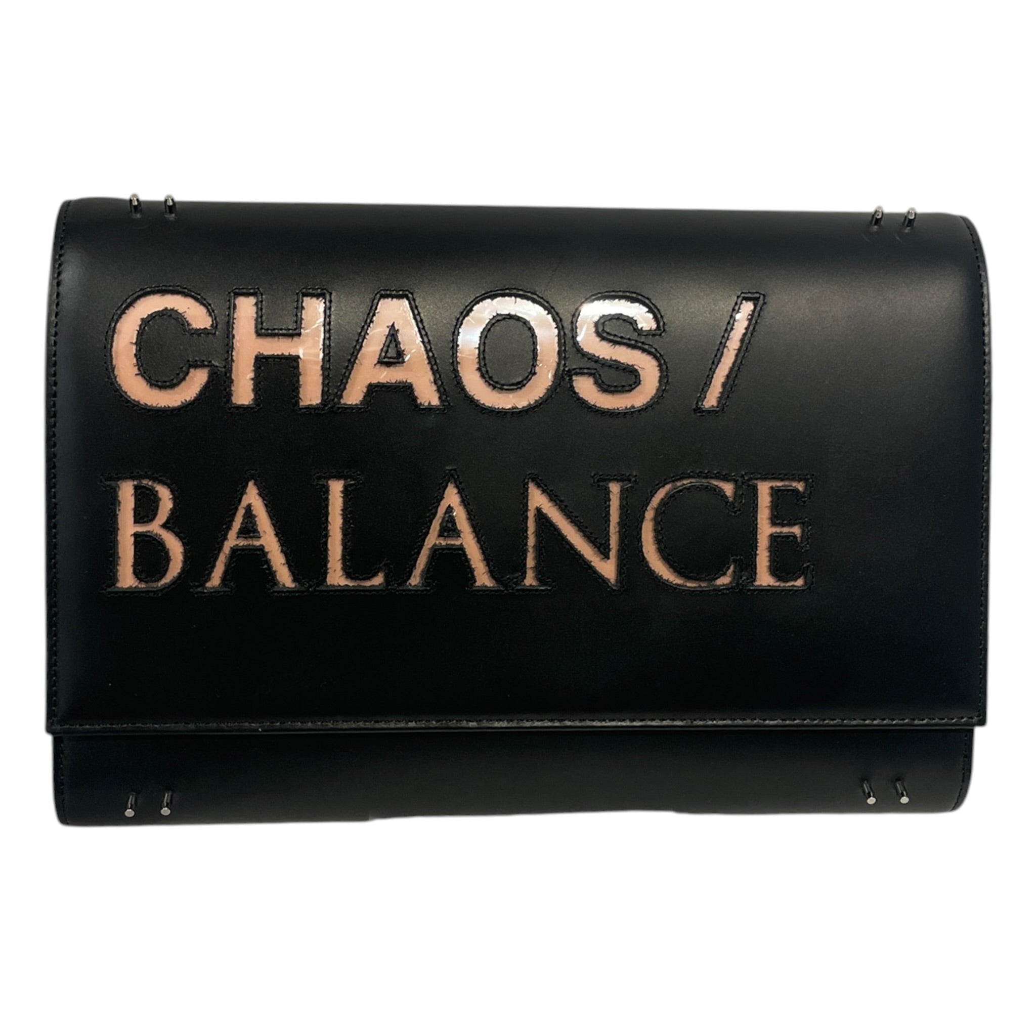 UNDERCOVER/Clutch Bag/BLK/chaos/balance view 1