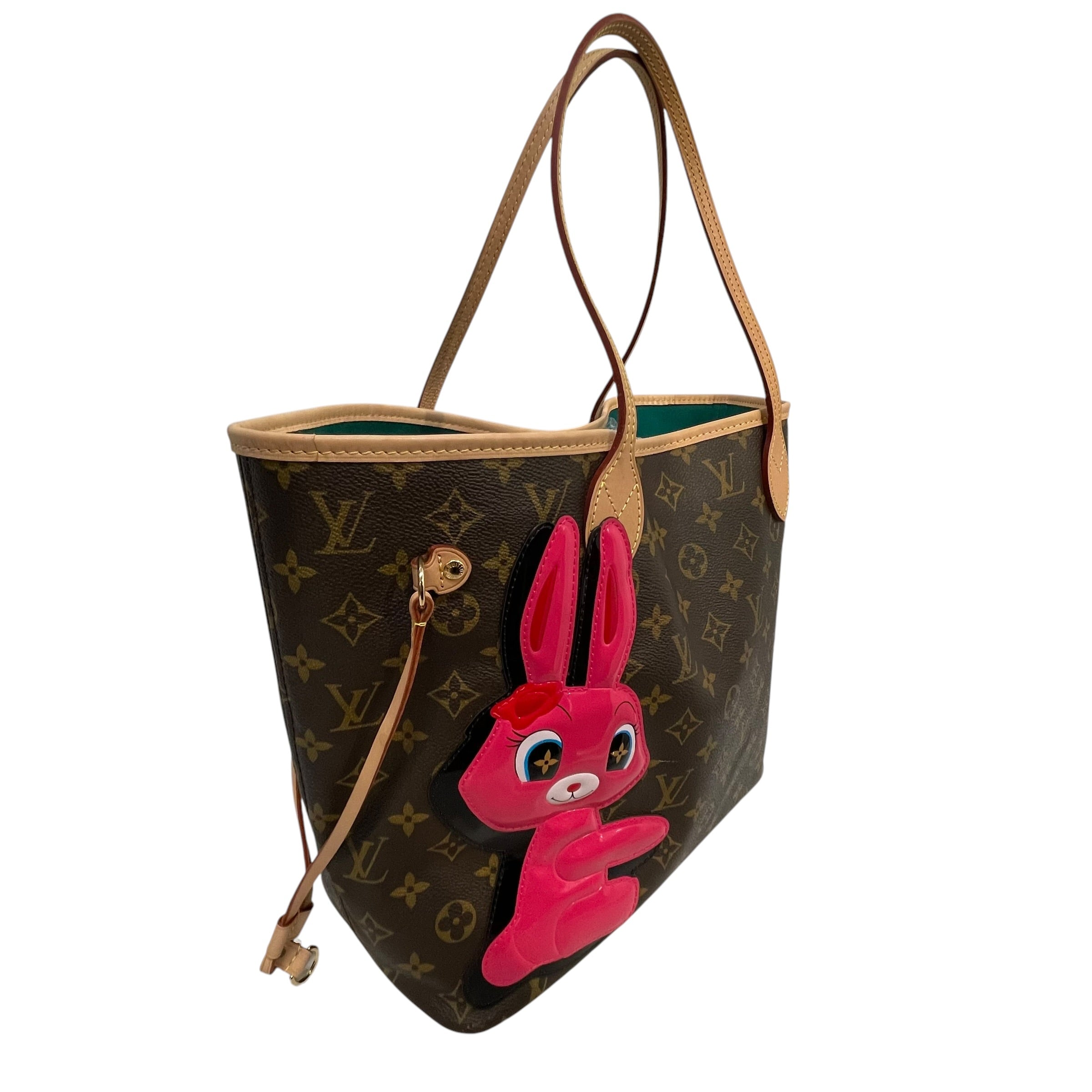 LOUIS VUITTON/Tote Bag/Monogram/Leather/BRW/SUN YITIAN NEVER FULL view 4