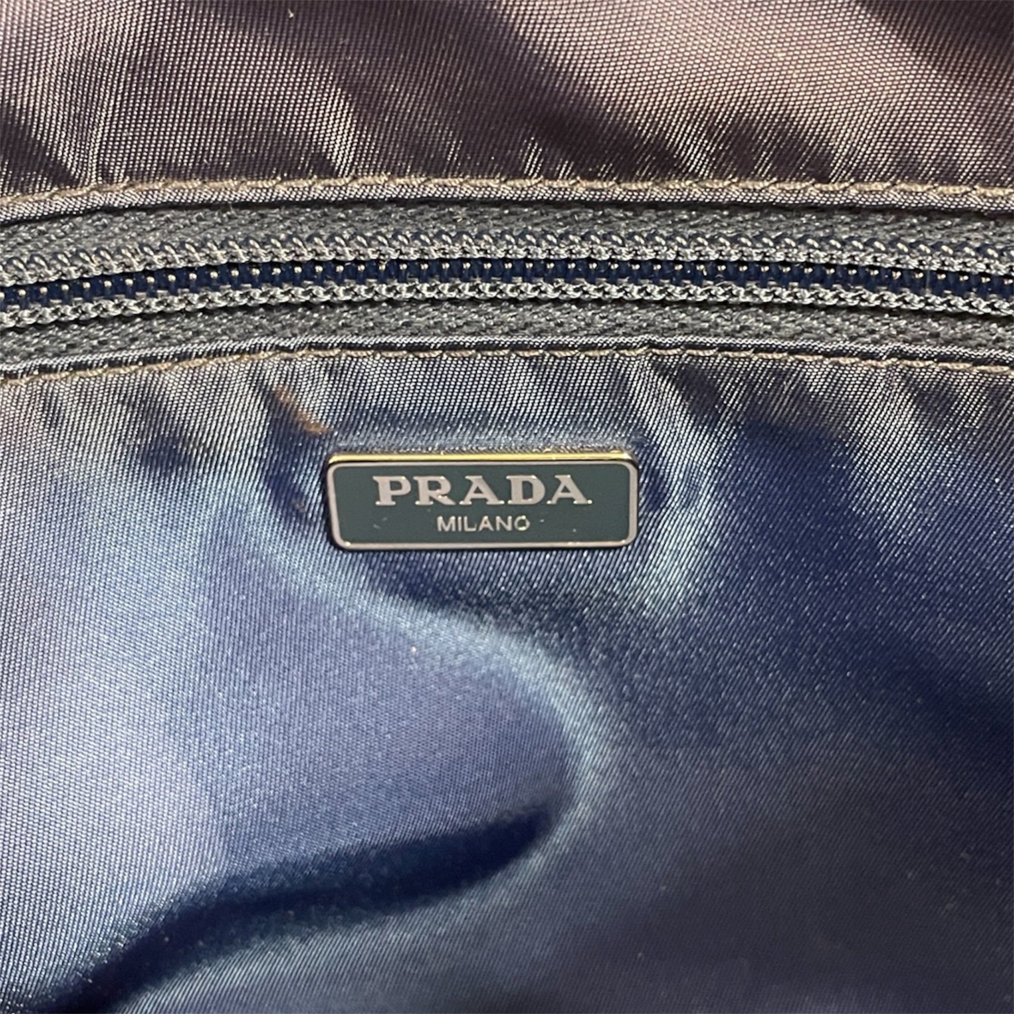 PRADA/Pouch/Nylon/BLU/KK6948C view 3
