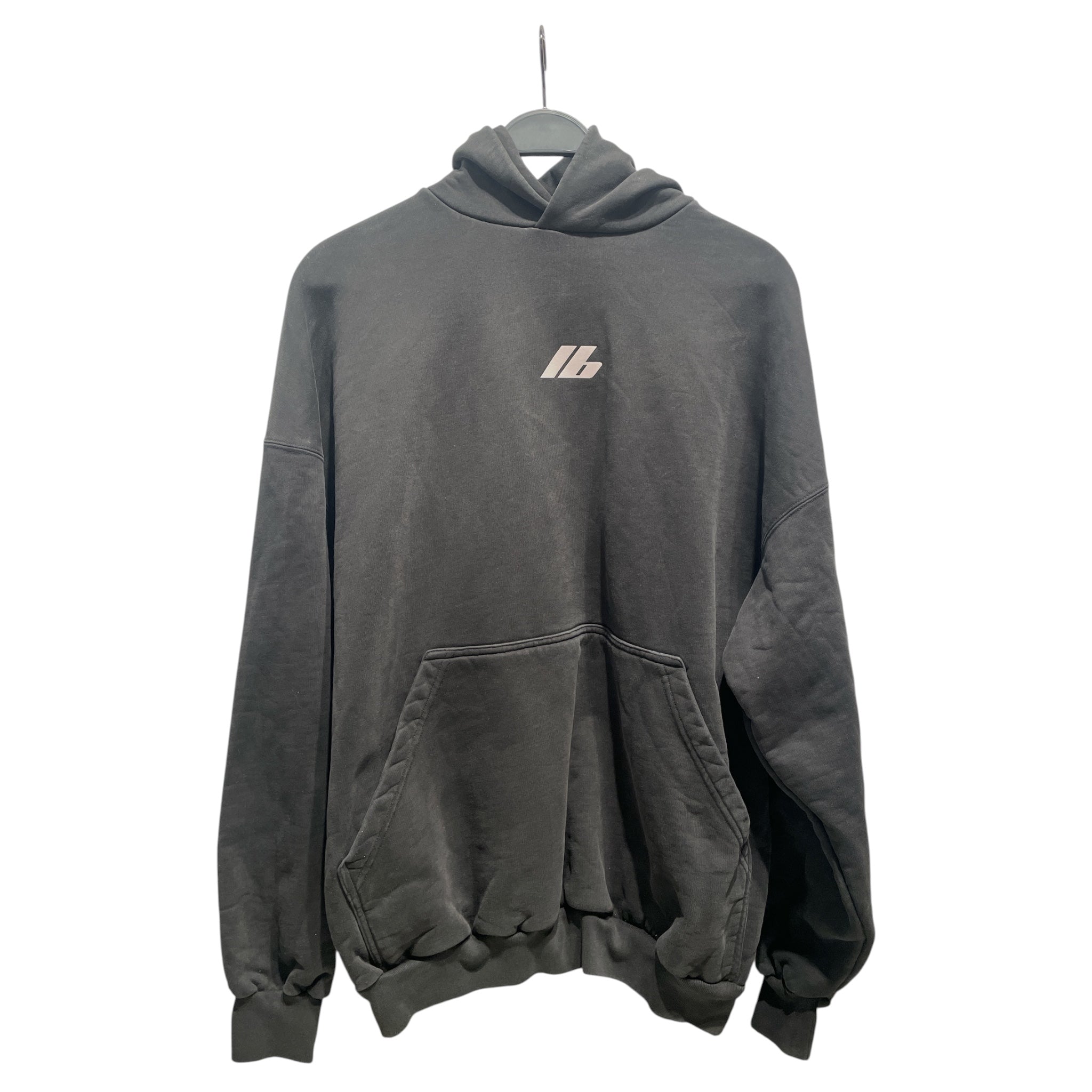 BALENCIAGA/Hoodie/1/Cotton/BLK/Activewear 3M Logo Hoodie view 1