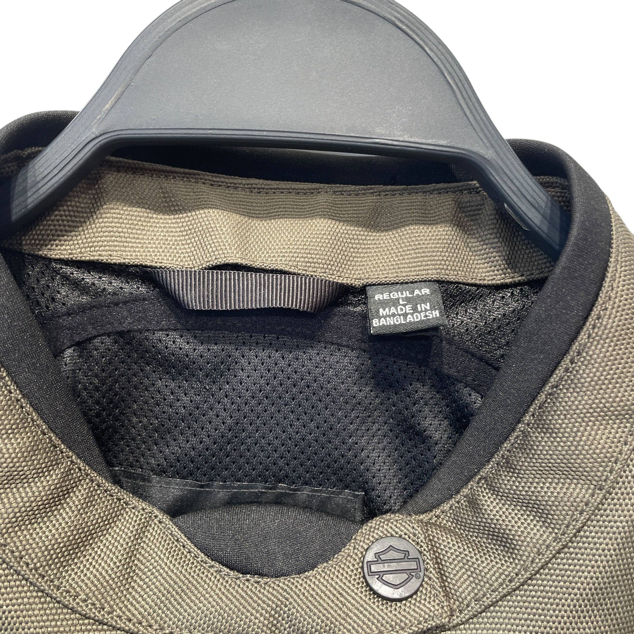 HARLEY DAVIDSON/Souvenir Jkt/L/Polyester/GRN/ view 4