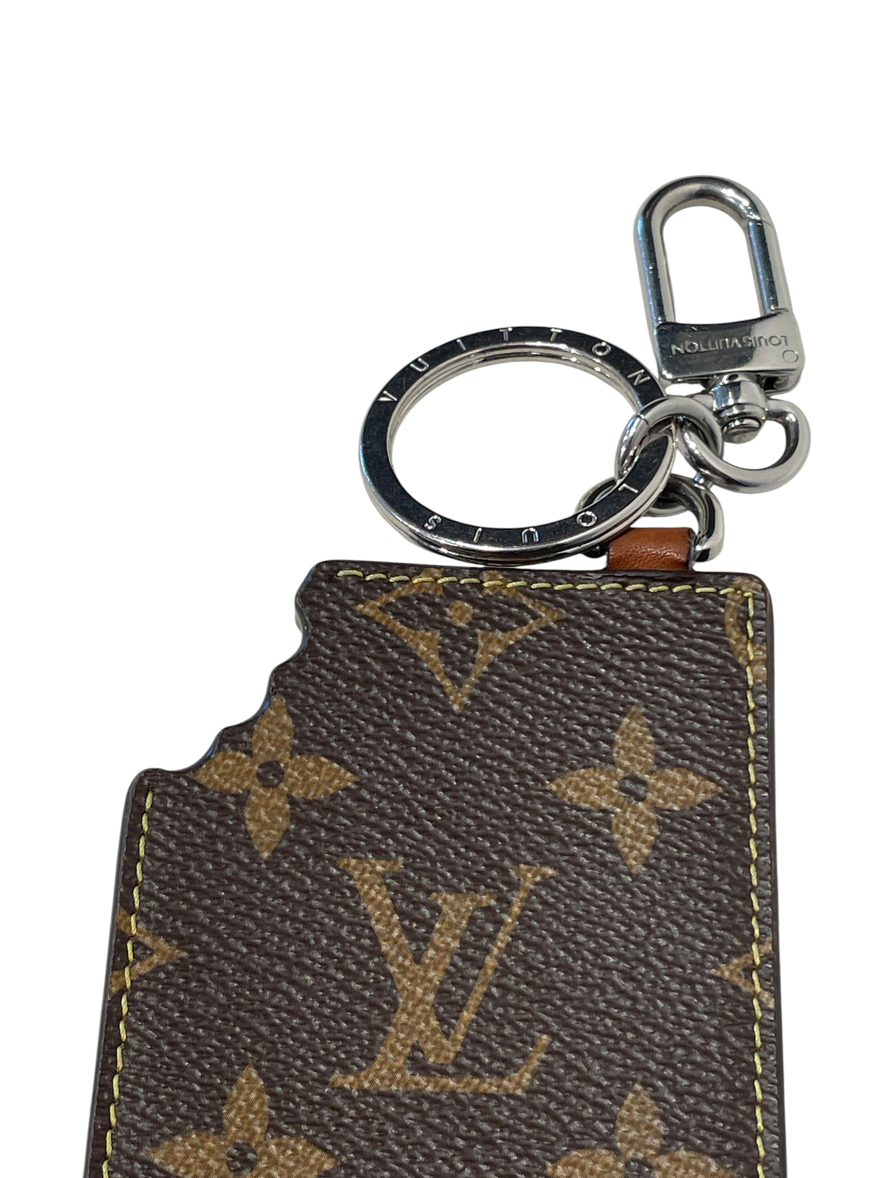 LOUIS VUITTON/Accessories/Monogram/Leather/BRW/CHOCOLATE BAR BAG CHARM view 4