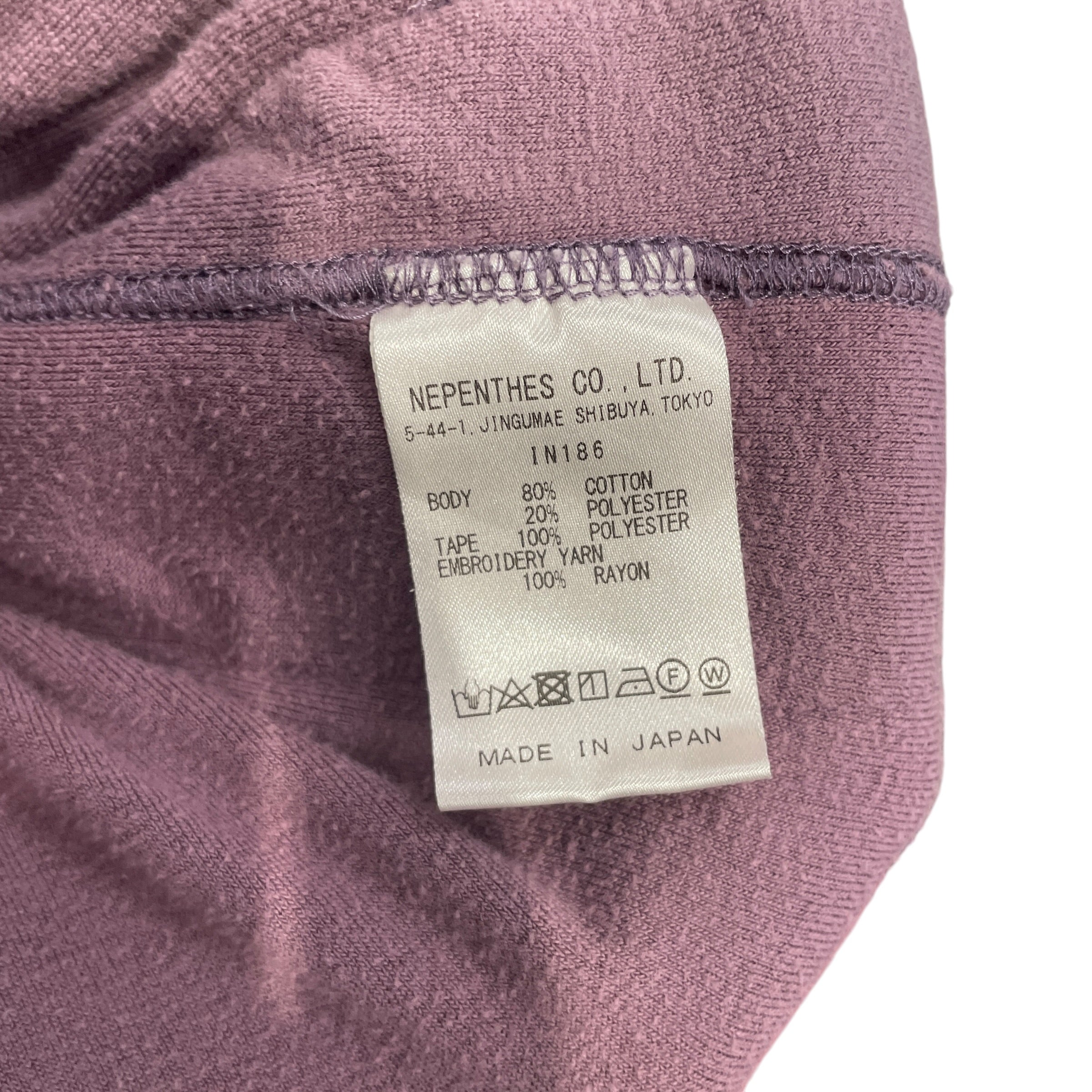 Needles/Hoodie/L/Cotton/RED/RED STITCHING view 4