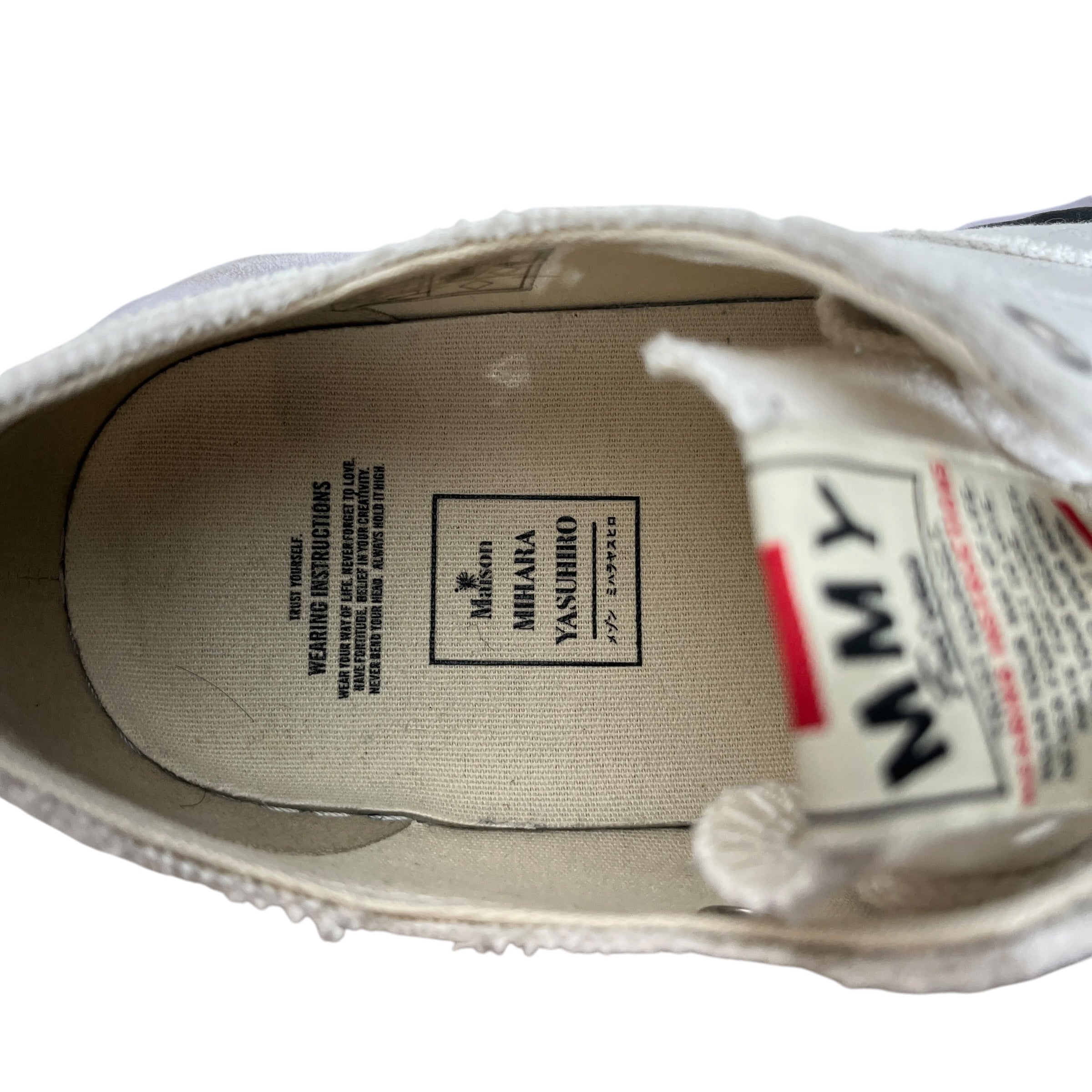 MIHARA YASUHIRO/Low-Sneakers/EU 41/WHT/ALL WHITE view 3
