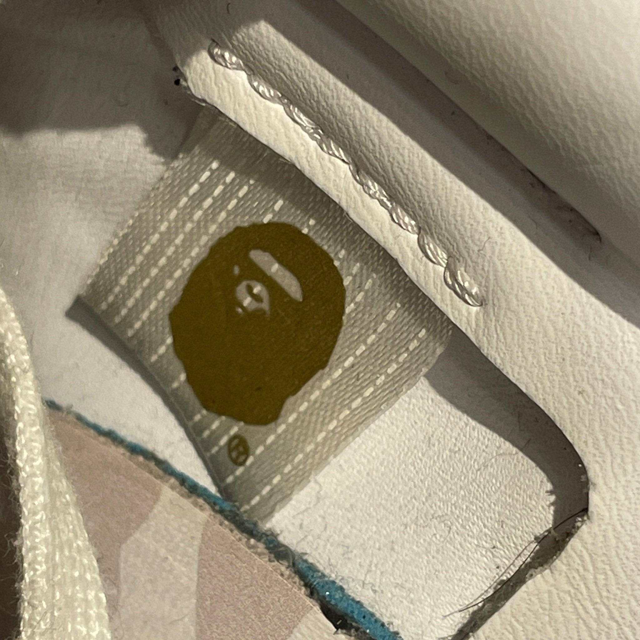 adidas/A BATHING APE/Low-Sneakers/US 10/Stripe/WHT/bape sambas view 3