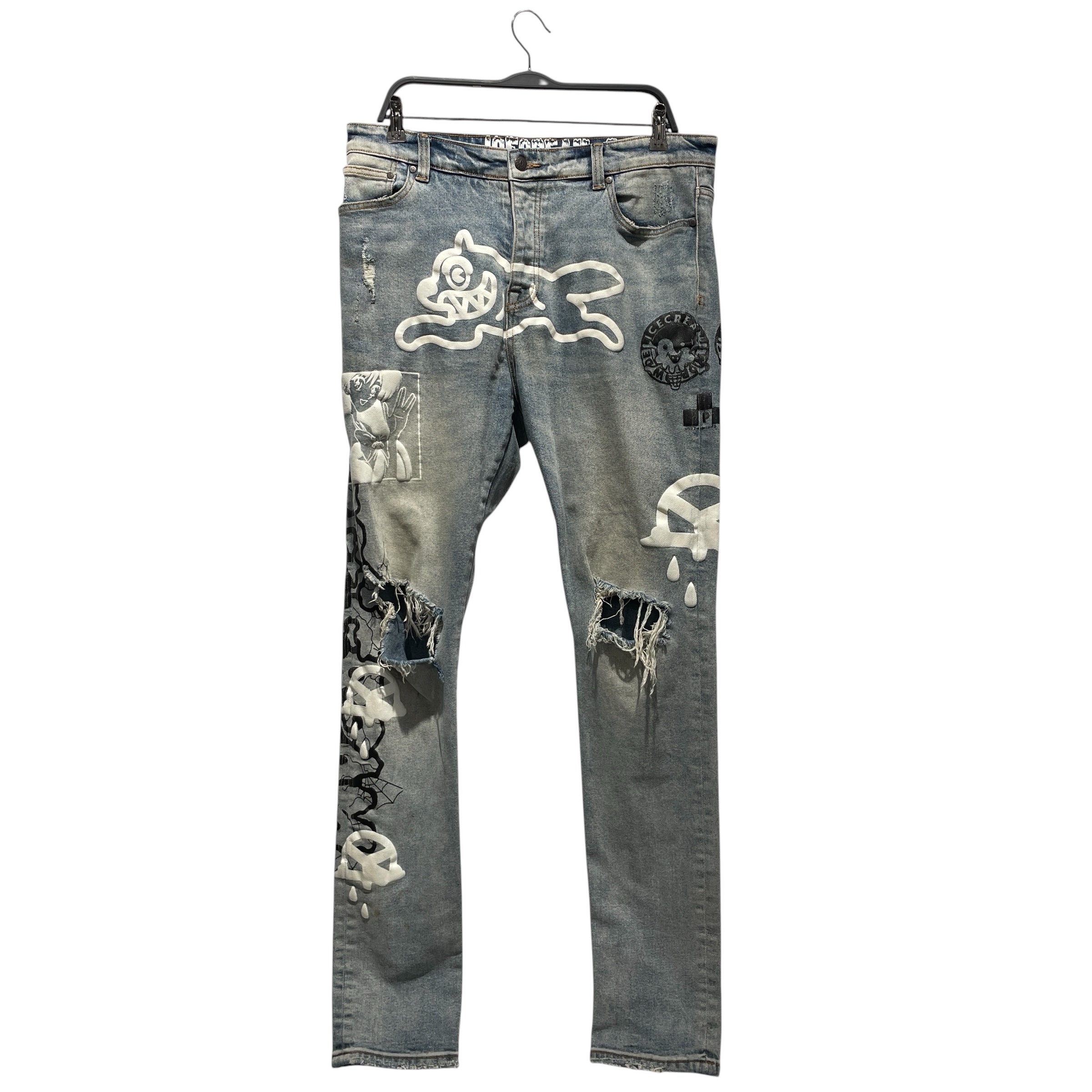 ICE CREAM/Pants/34/Cotton/BLU/ view 1