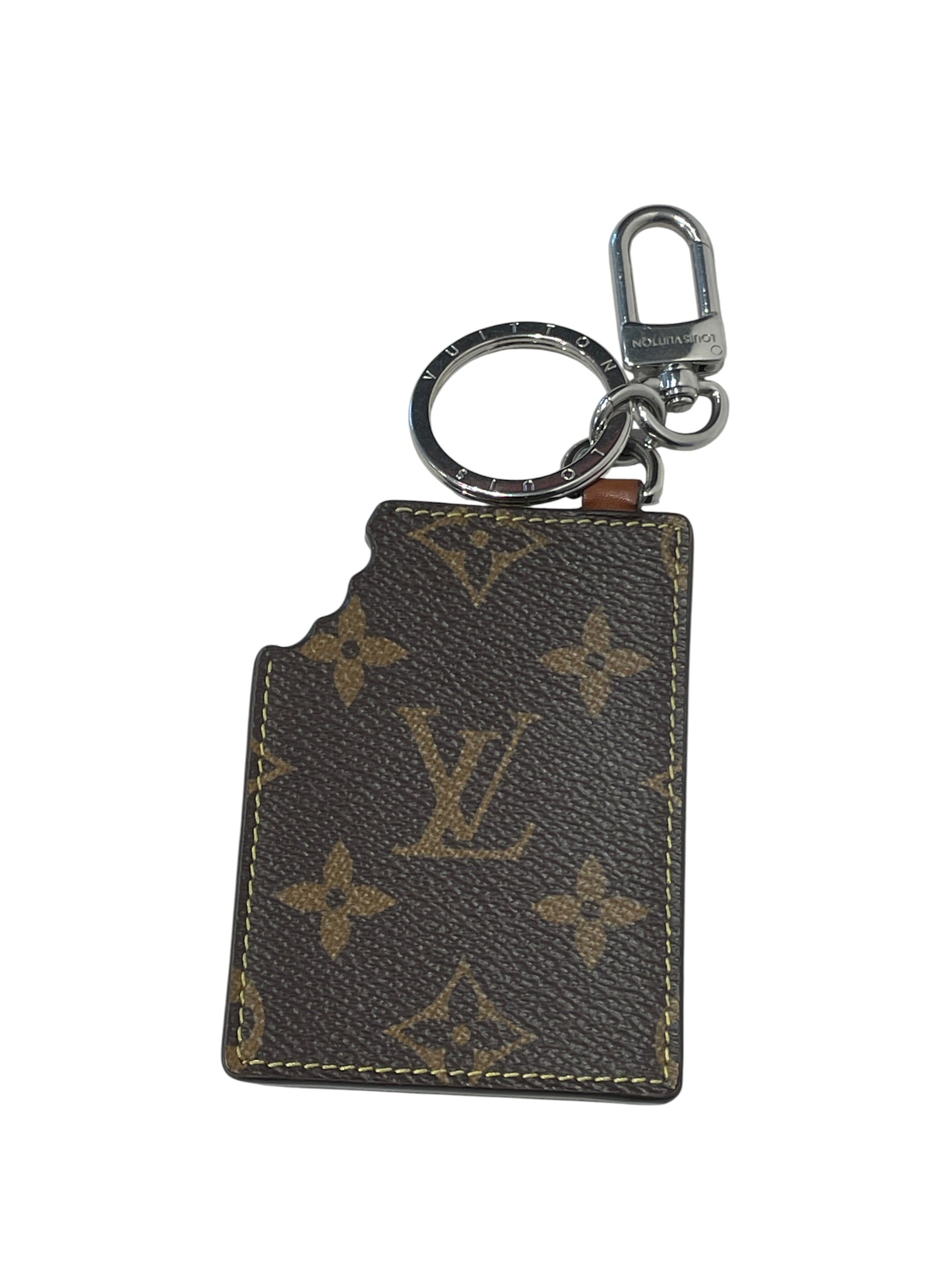 LOUIS VUITTON/Accessories/Monogram/Leather/BRW/CHOCOLATE BAR BAG CHARM view 3
