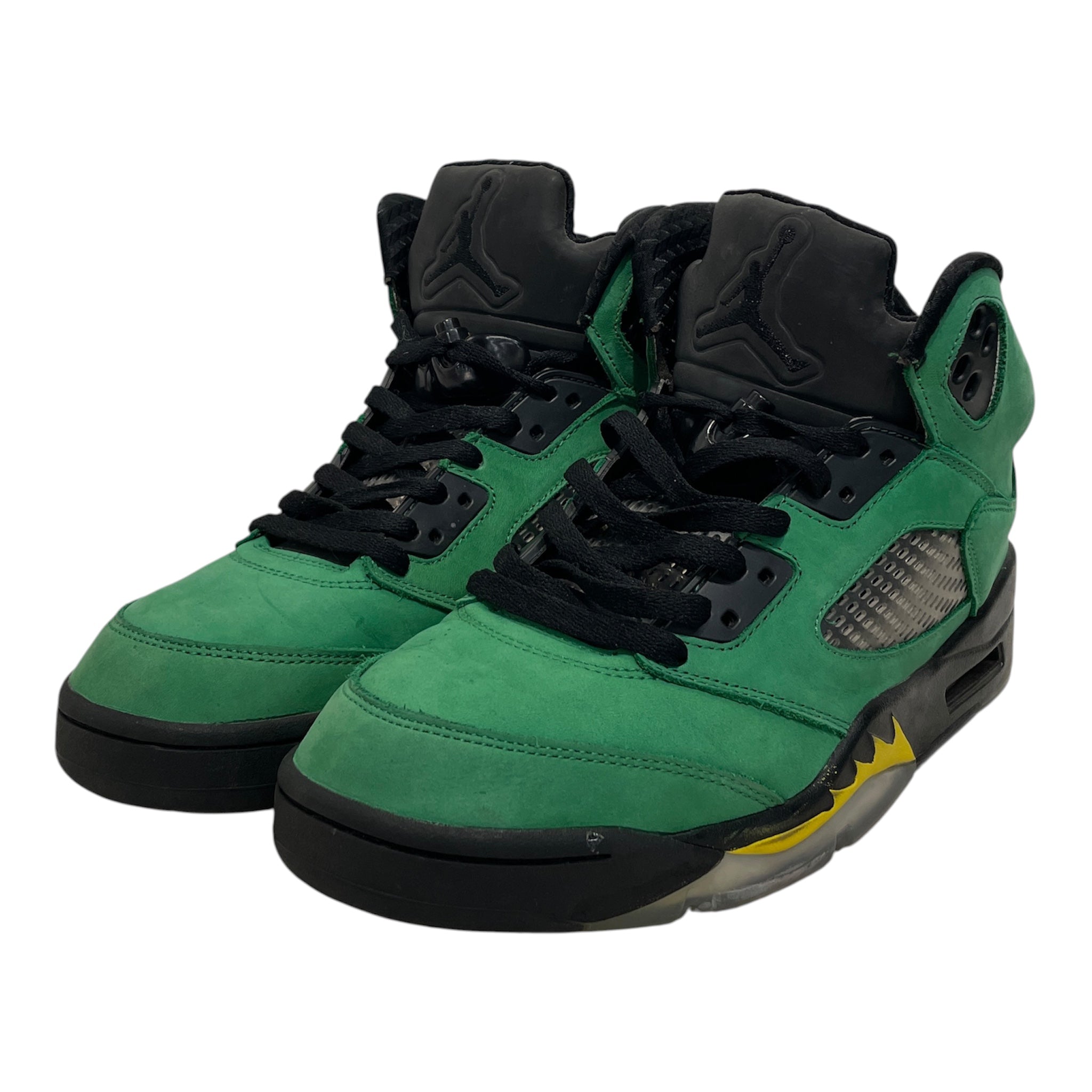 NIKE/AIR JORDAN 5 RETRO SE/Hi-Sneakers/US 9.5/Suede/GRN/CK6631-307 view 1