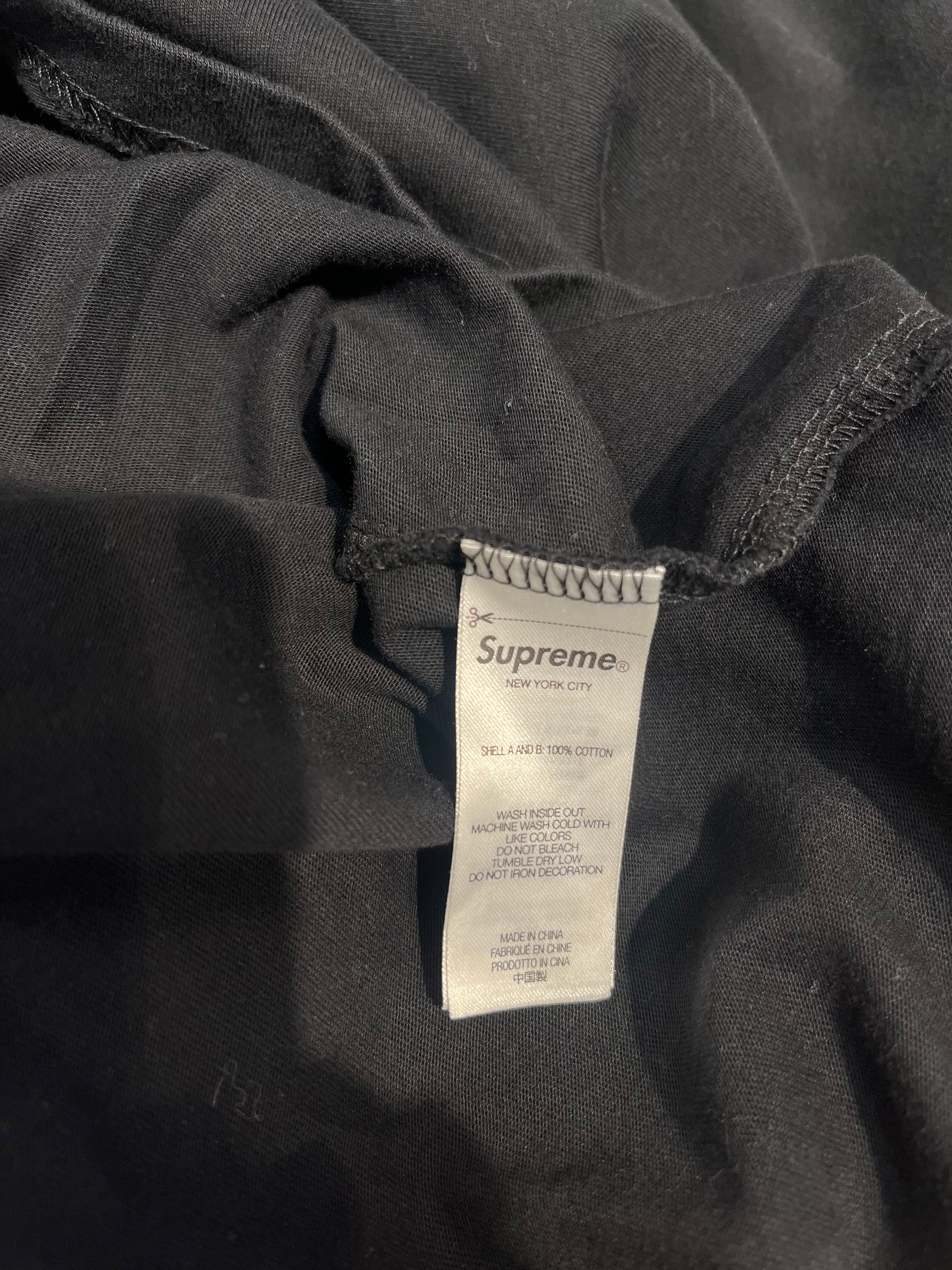 Supreme/Sweater/L/Cotton/BLK/LAYER HOODIE view 4