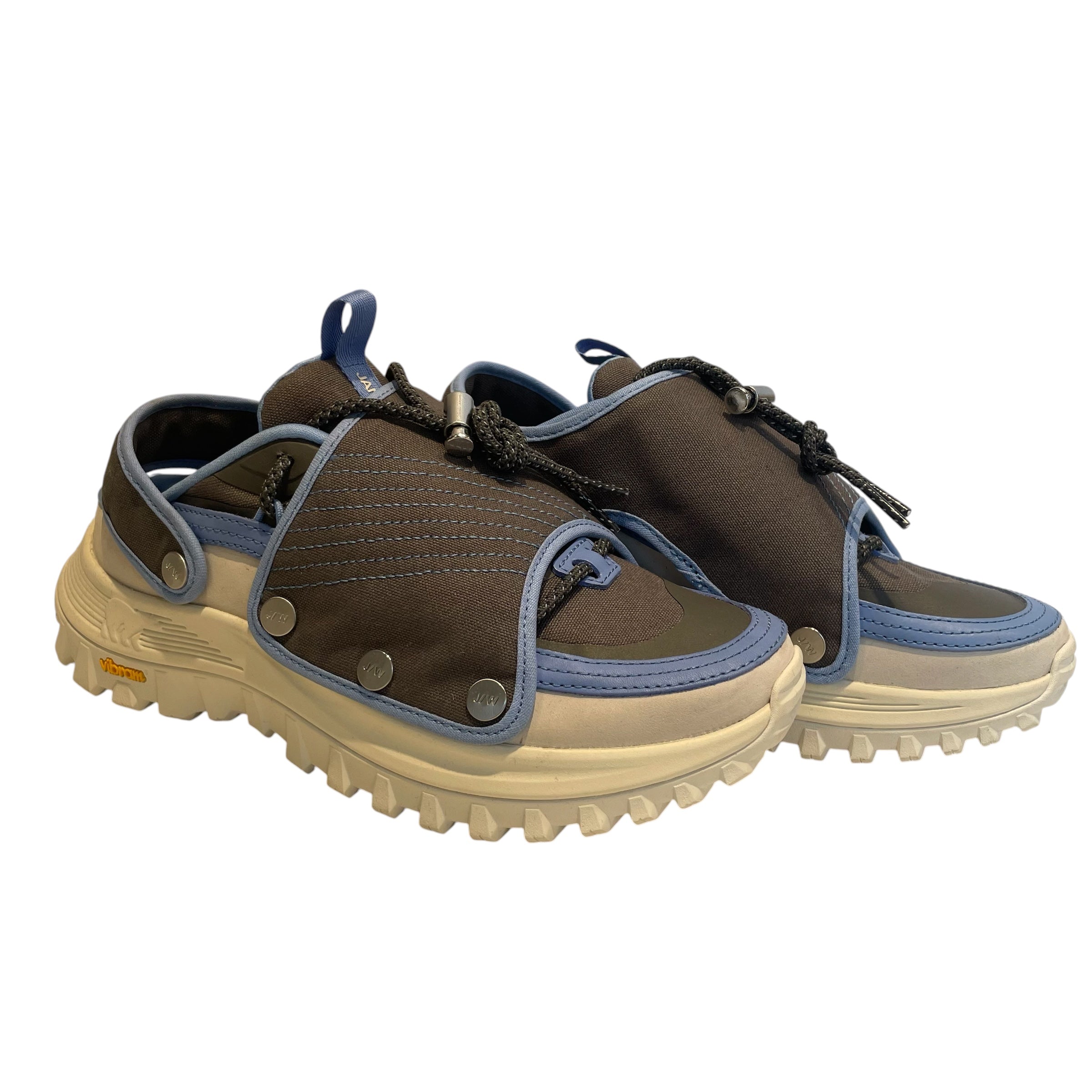 SOREL/Trekking Boots/US 5.5/IDG/GREY/BLUE STRAP OVER view 1