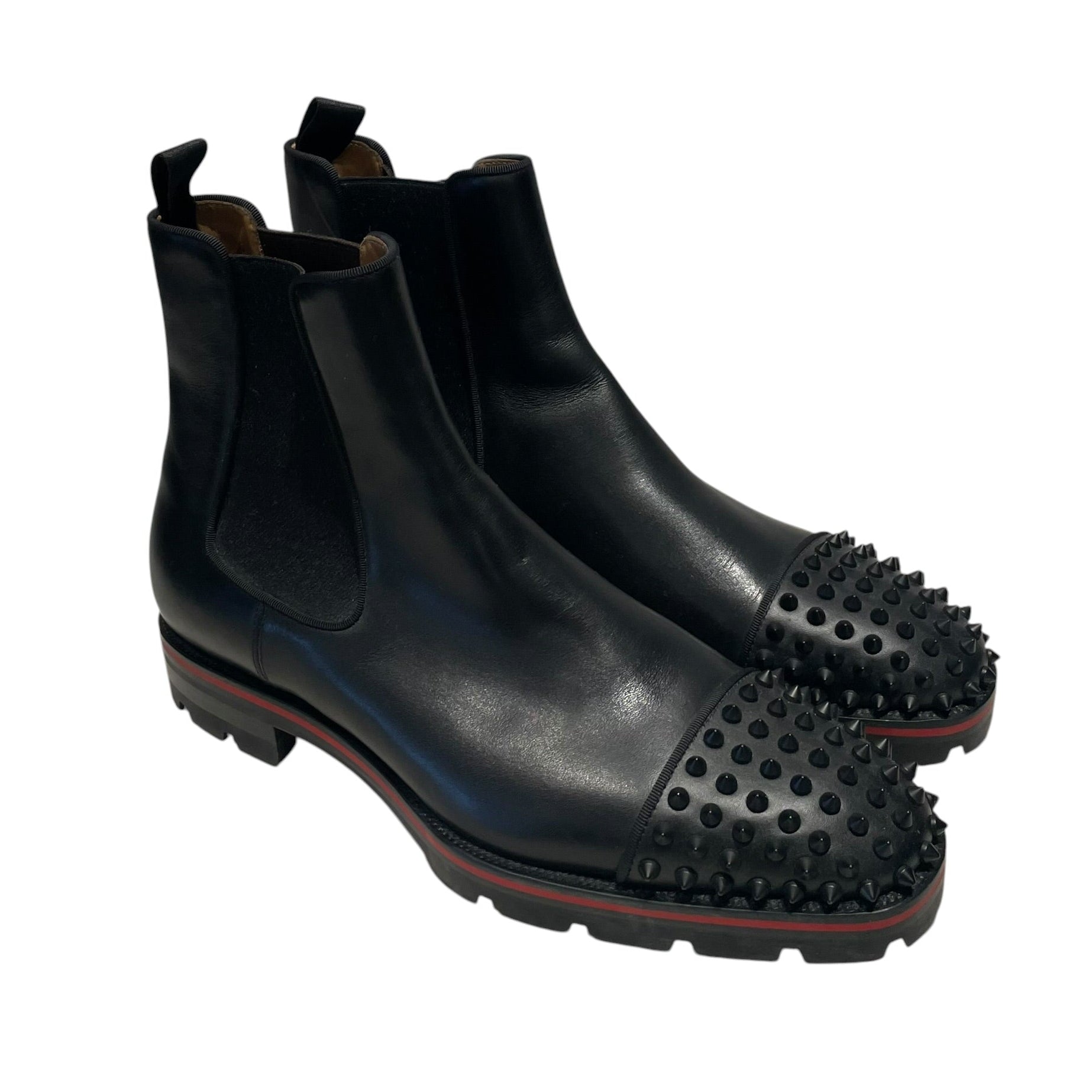 Christian Louboutin/Boots/EU 43/Leather/BLK/ view 1
