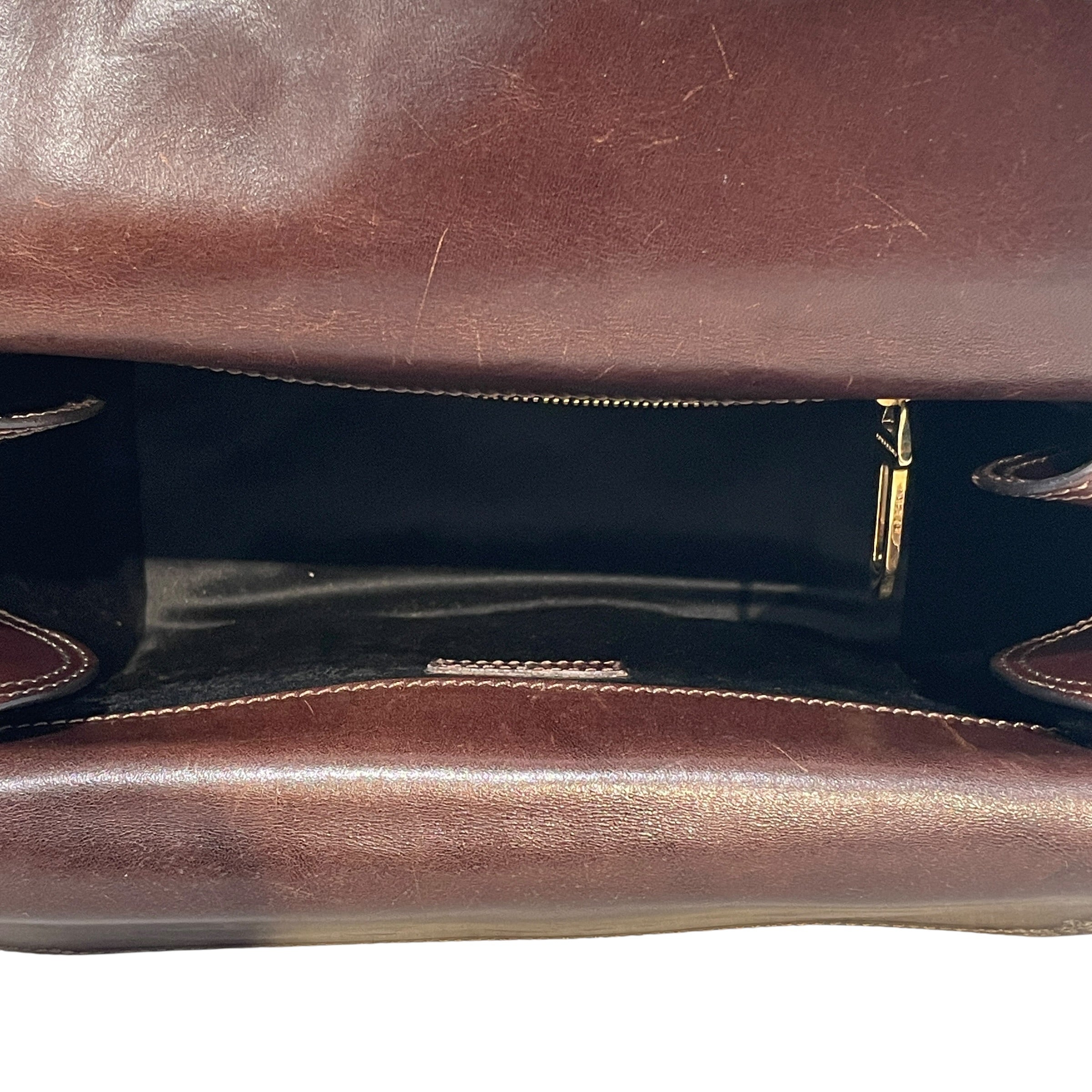 BURBERRY/Hand Bag/All Over Print/Leather/BRW/Two Handle Satchel Lock & Key view 4