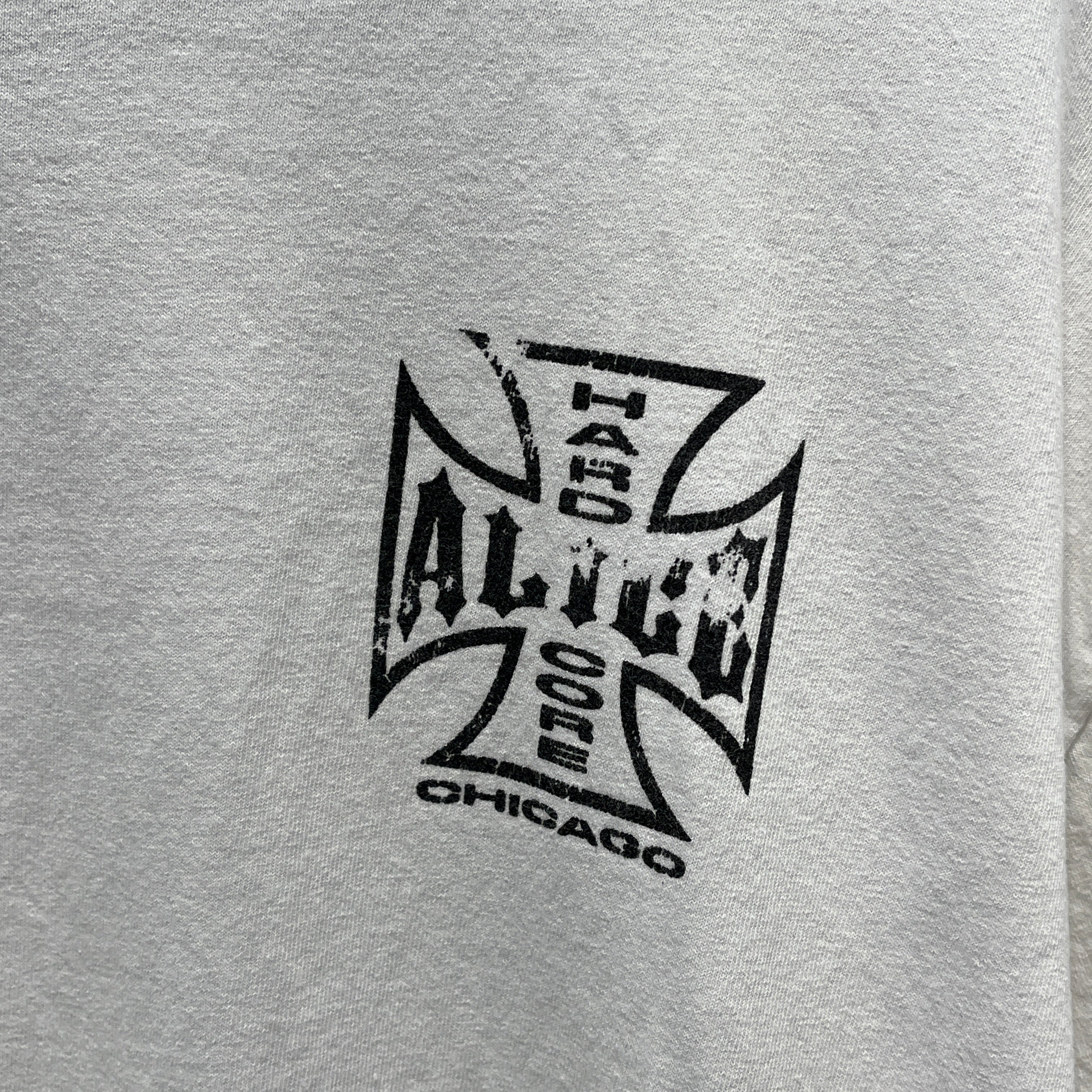 ALICE HOLLYWOOD/T-Shirt/L/Cotton/WHT/IRON CROSS view 4