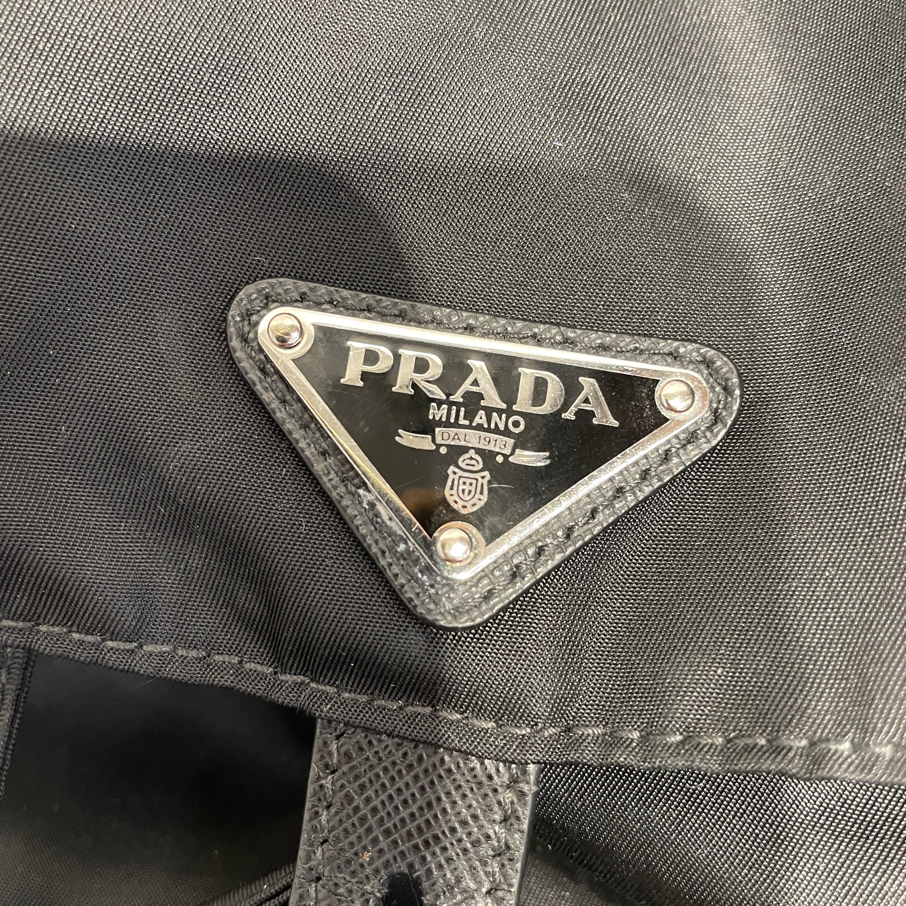 PRADA/Backpack/Nylon/BLK/165 view 3