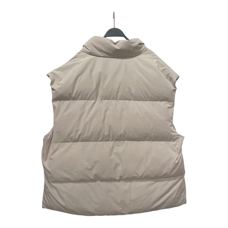 BALENCIAGA/Puffer Vest/XXL/Nylon/CRM/