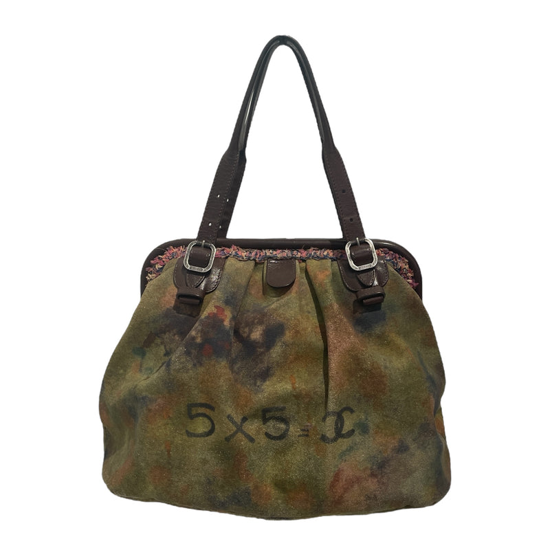 CHANEL/Bag/All Over Print/Cotton/GRN/GRAFFITI BAG