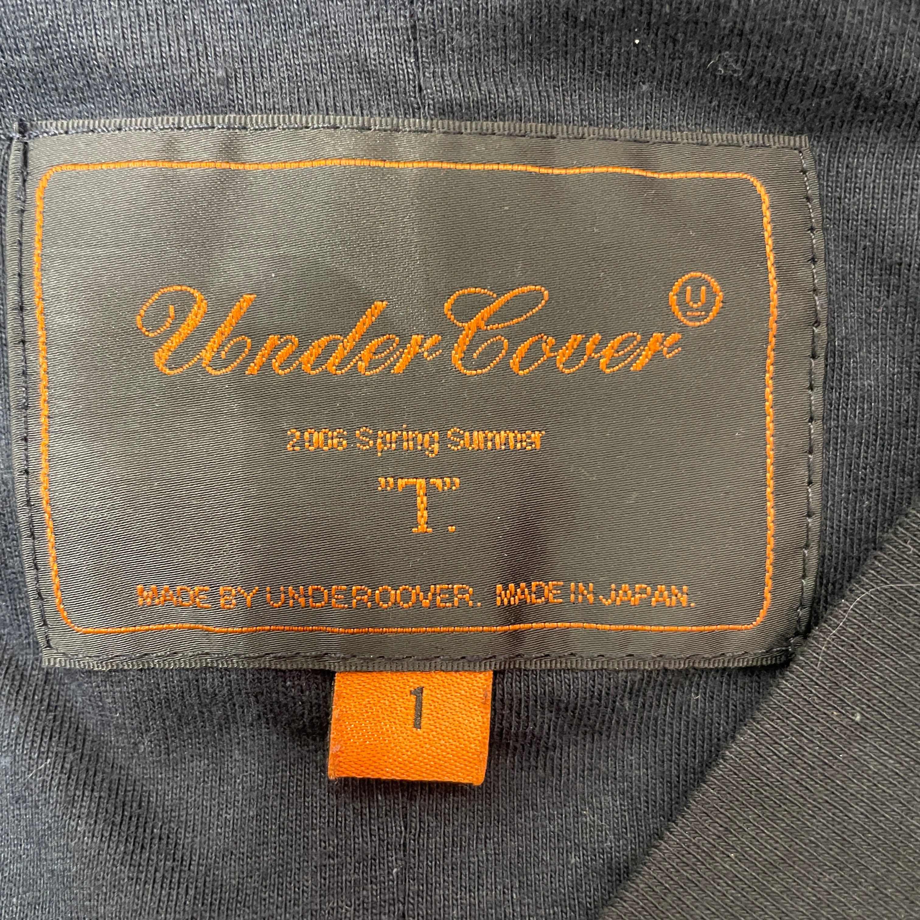 UNDERCOVER/Flight Jkt/1/Cotton/BLK/SS2006 view 3