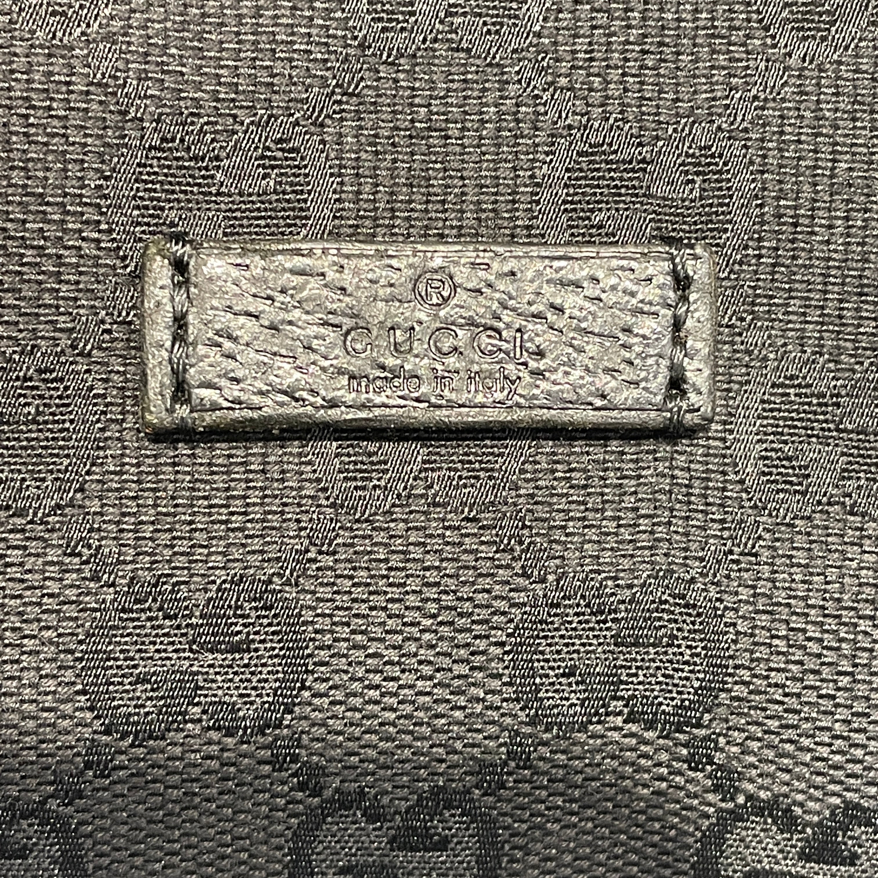 GUCCI/Hand Bag/Monogram/Cotton/BLK/MONOGRAM HOBO WEB view 8