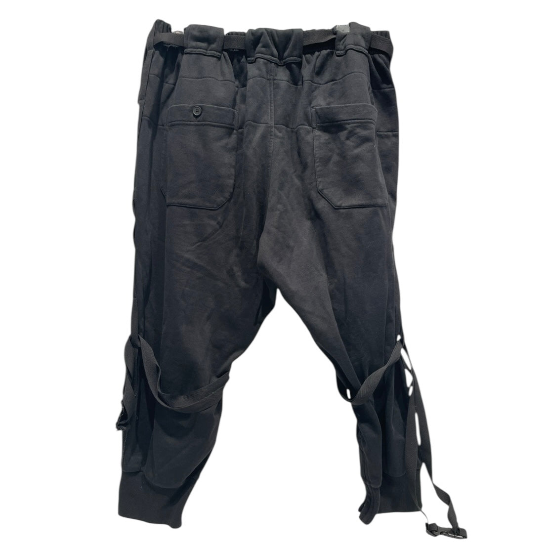 Y-3/Cargo Pants/M/Cotton/BLK/Y-3 Parachute Cropped Pant view 2
