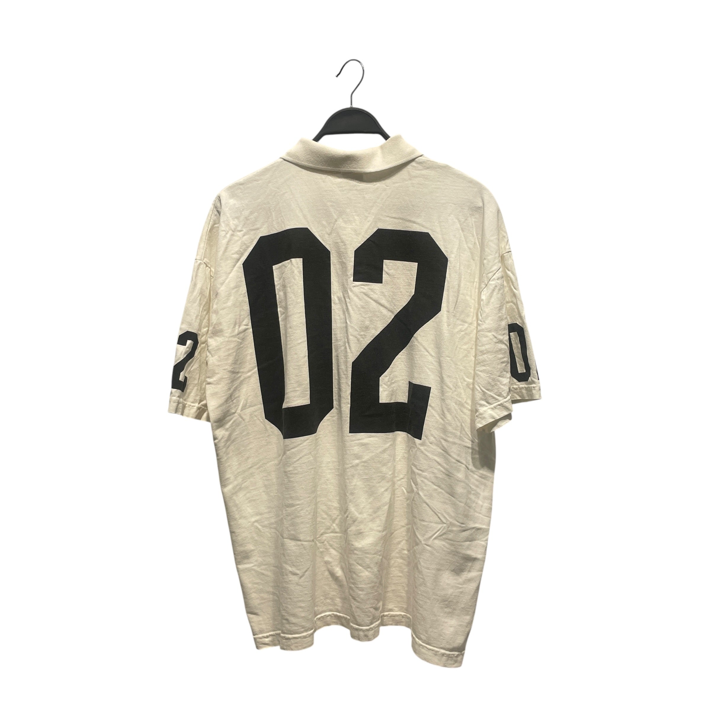 basketcase gallery/T-Shirt/XL/Cotton/WHT/Graphic/basketcase polo view 2