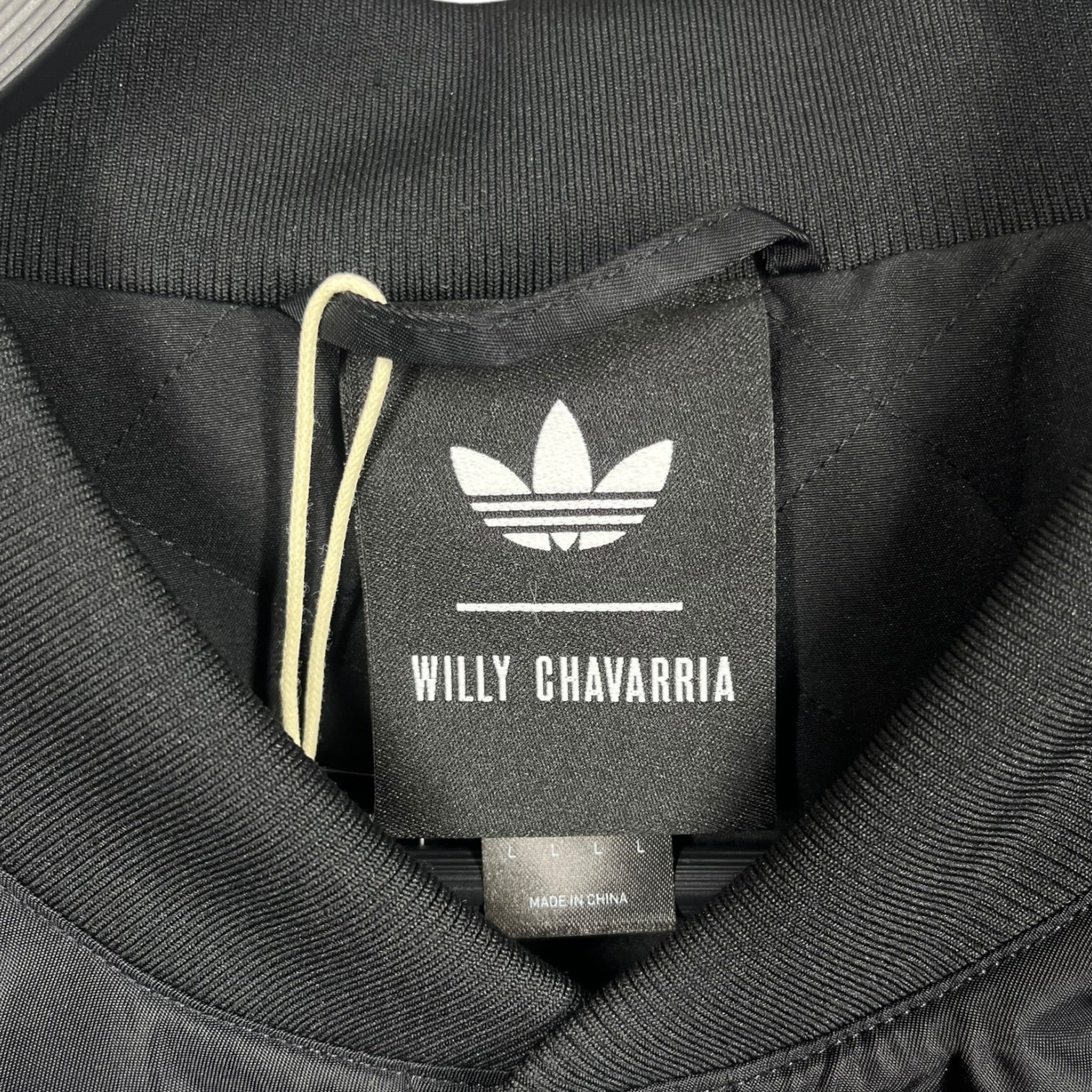 adidas/WILLY CHAVARRIA/Puffer Jkt/L/Polyester/BLK/La Ciudad de Los Angeles view 4