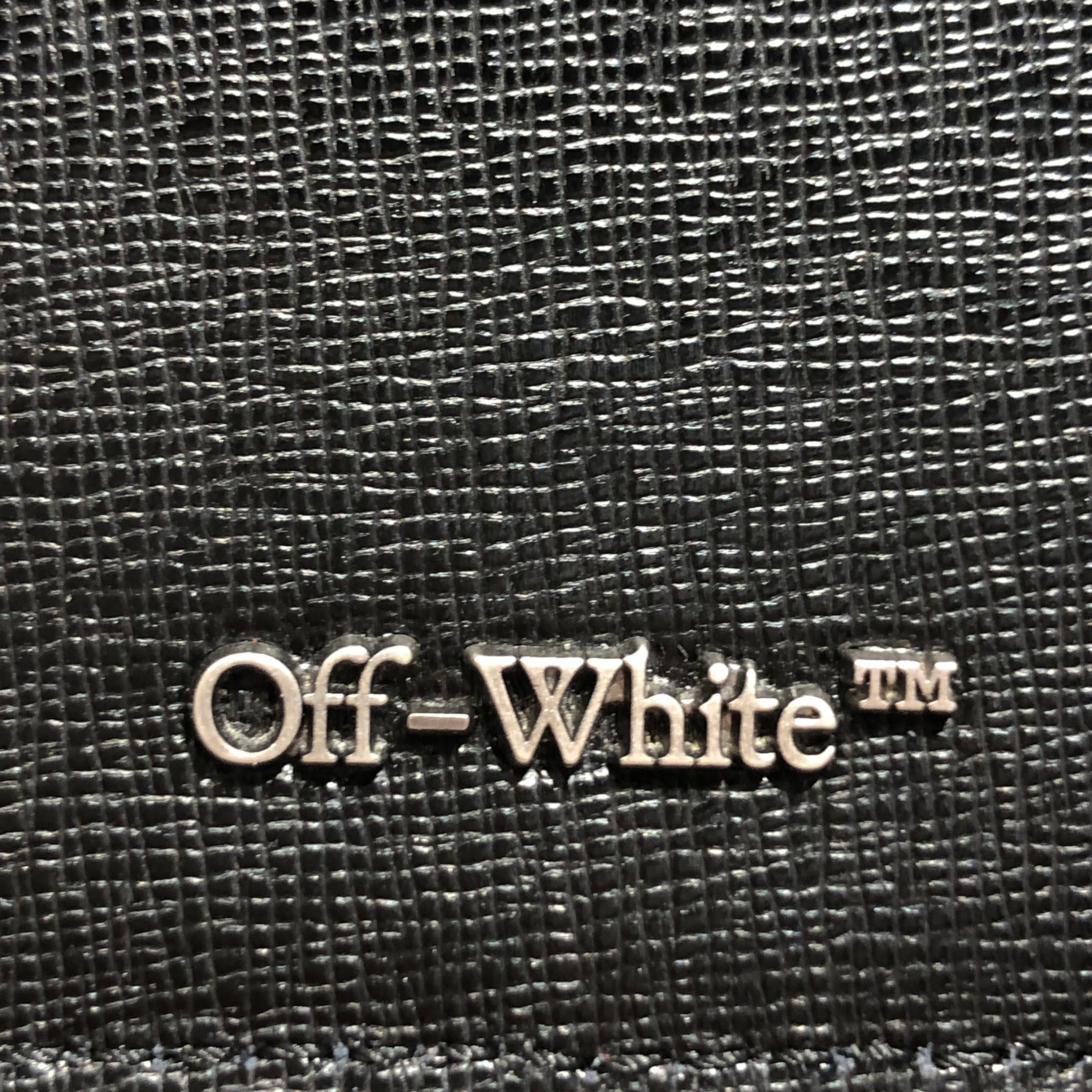 OFF-WHITE/Pouch/Stripe/Leather/BLK/ view 5