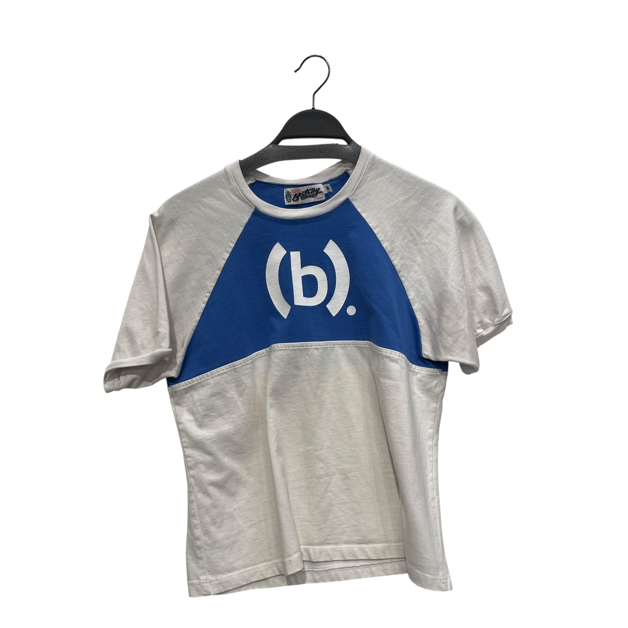 BSTROY/T-Shirt/M/Cotton/BLU/Graphic/(b). T SHIRT view 1
