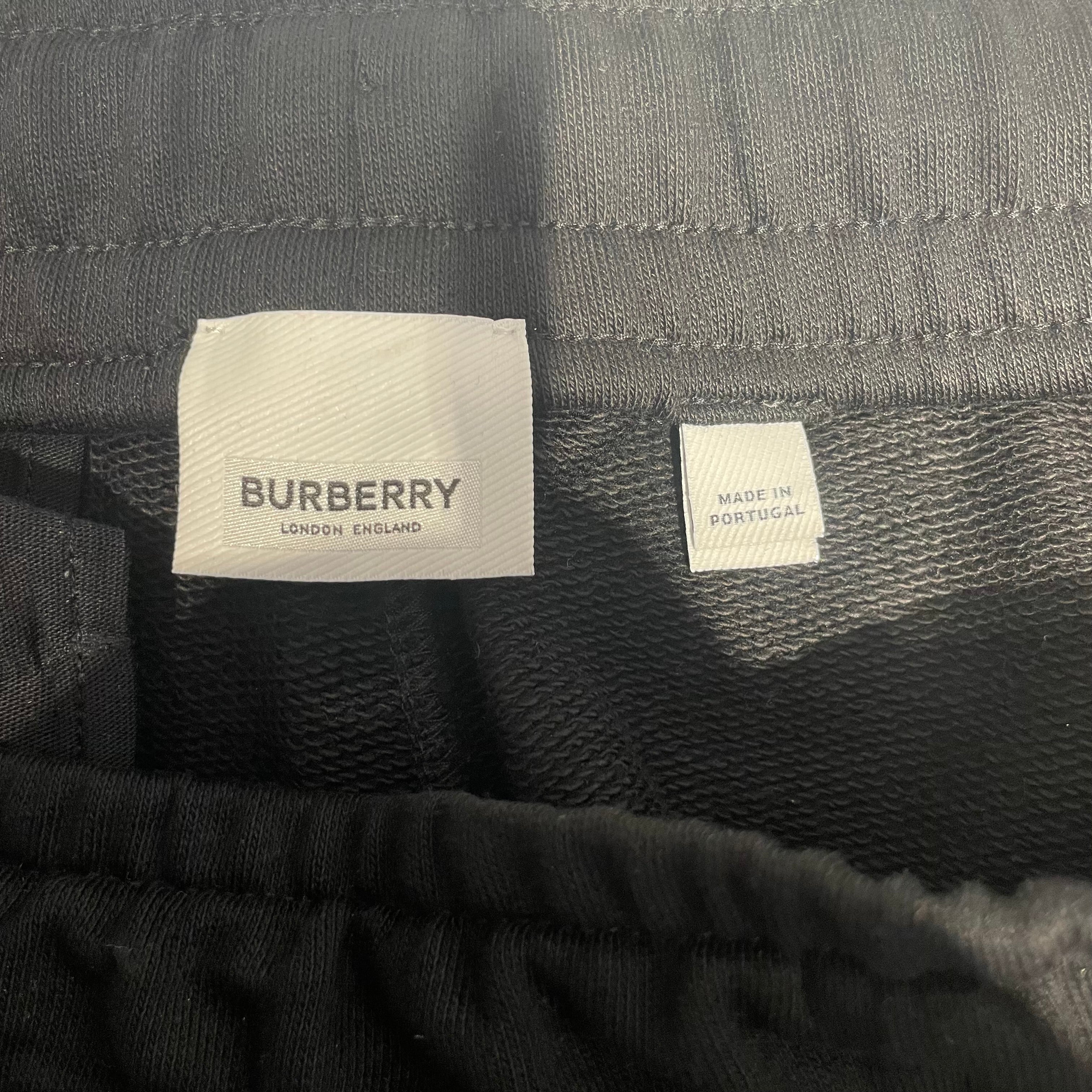BURBERRY/Shorts/M/Cotton/BLK/london england graphic view 3