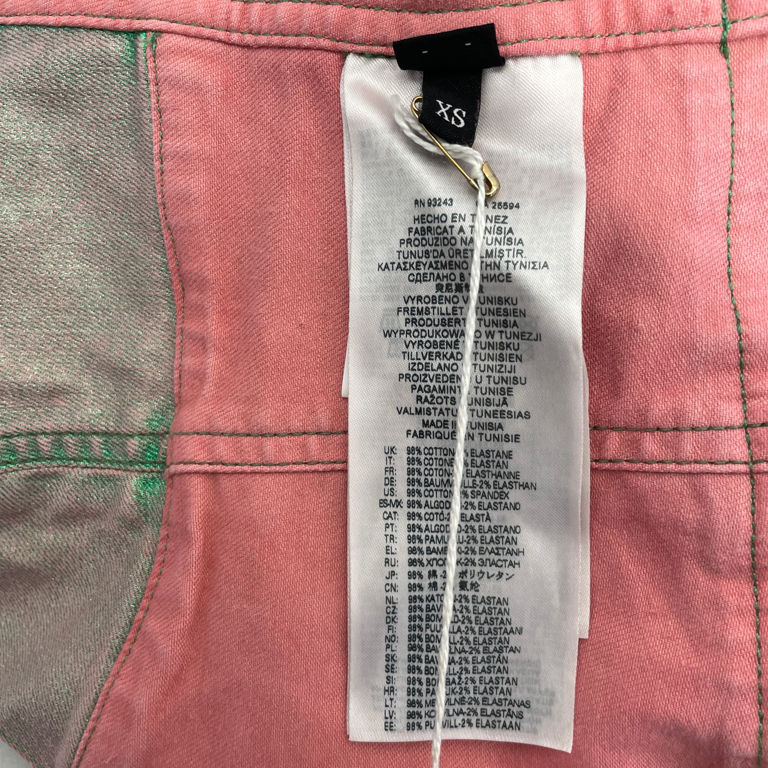 DIESEL/Camisole/XS/Denim/PNK/ view 5