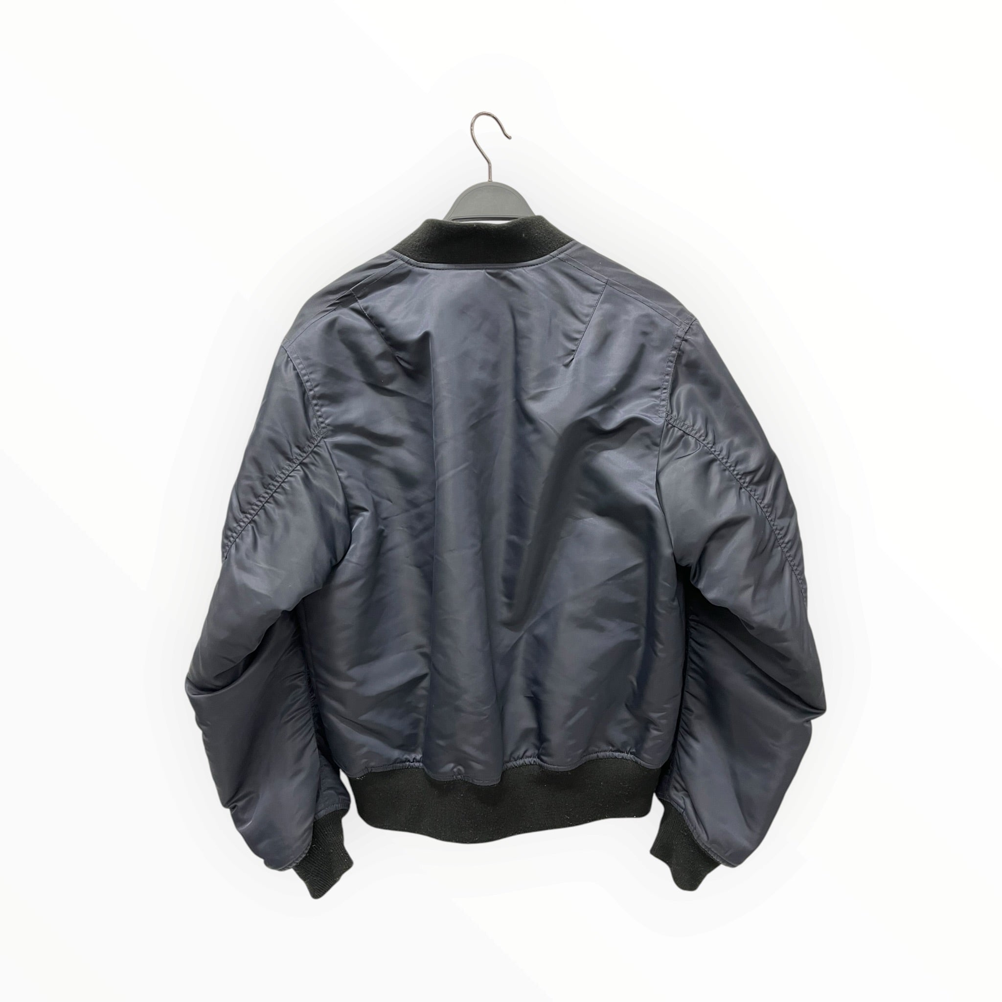 NEIGHBORHOOD/Flight Jkt/L/Nylon/NVY/thinsulate orange inner view 2