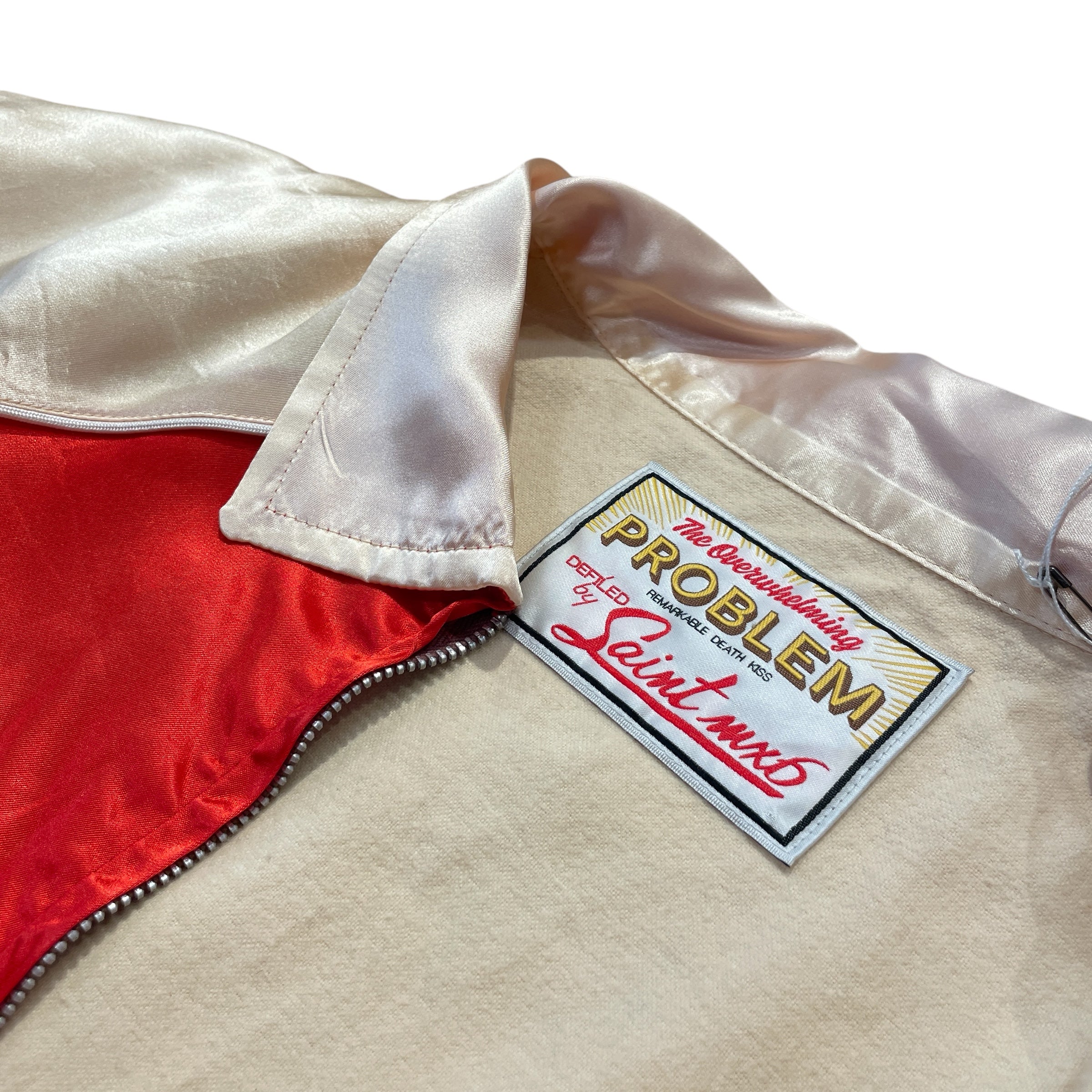 SAINT MICHAEL/Windbreaker/L/Cotton/RED/Single Breasted/RED WESTERN JKT SS'23 view 5