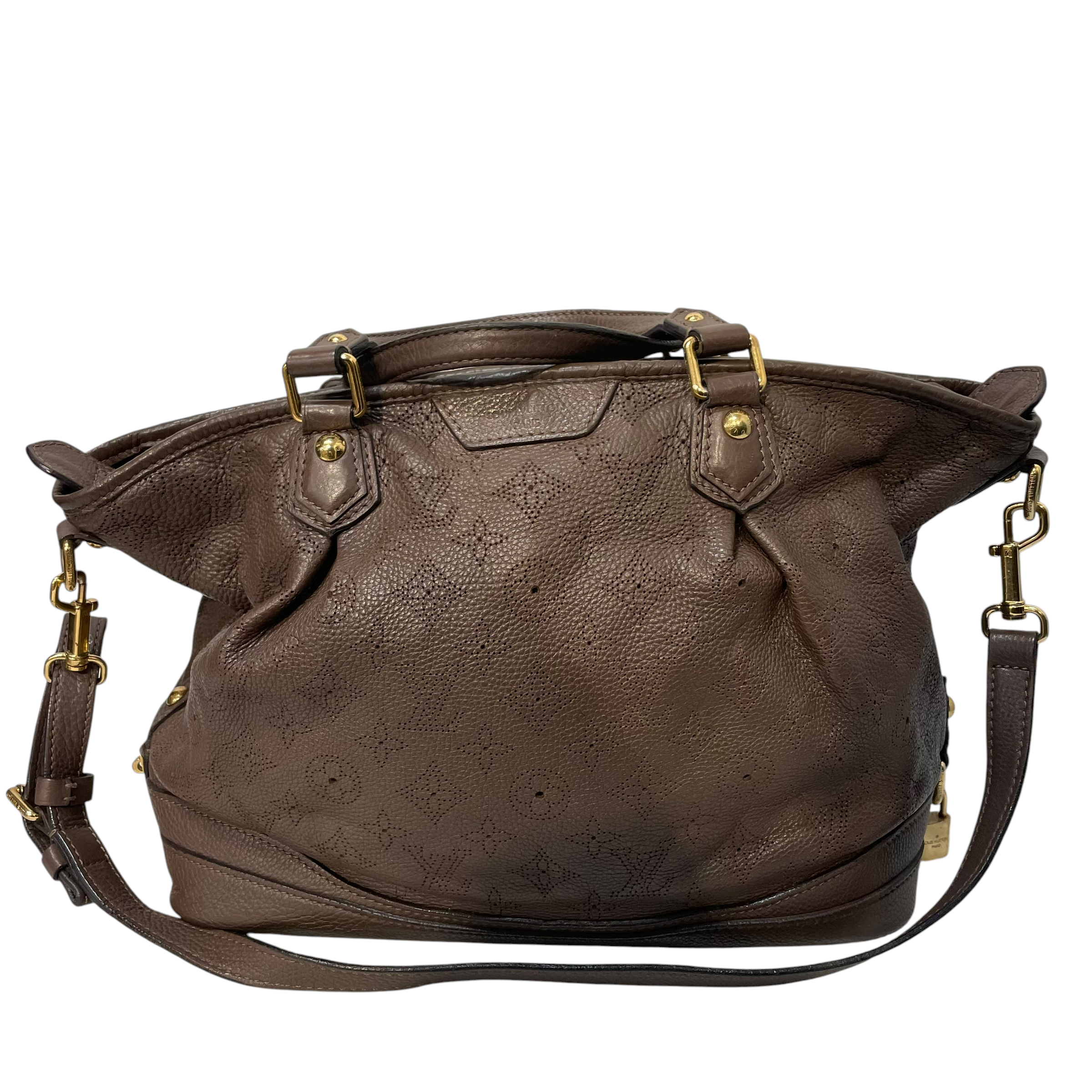 LOUIS VUITTON/Cross Body Bag/Monogram/Leather/BRW/Mahina Stellar view 2