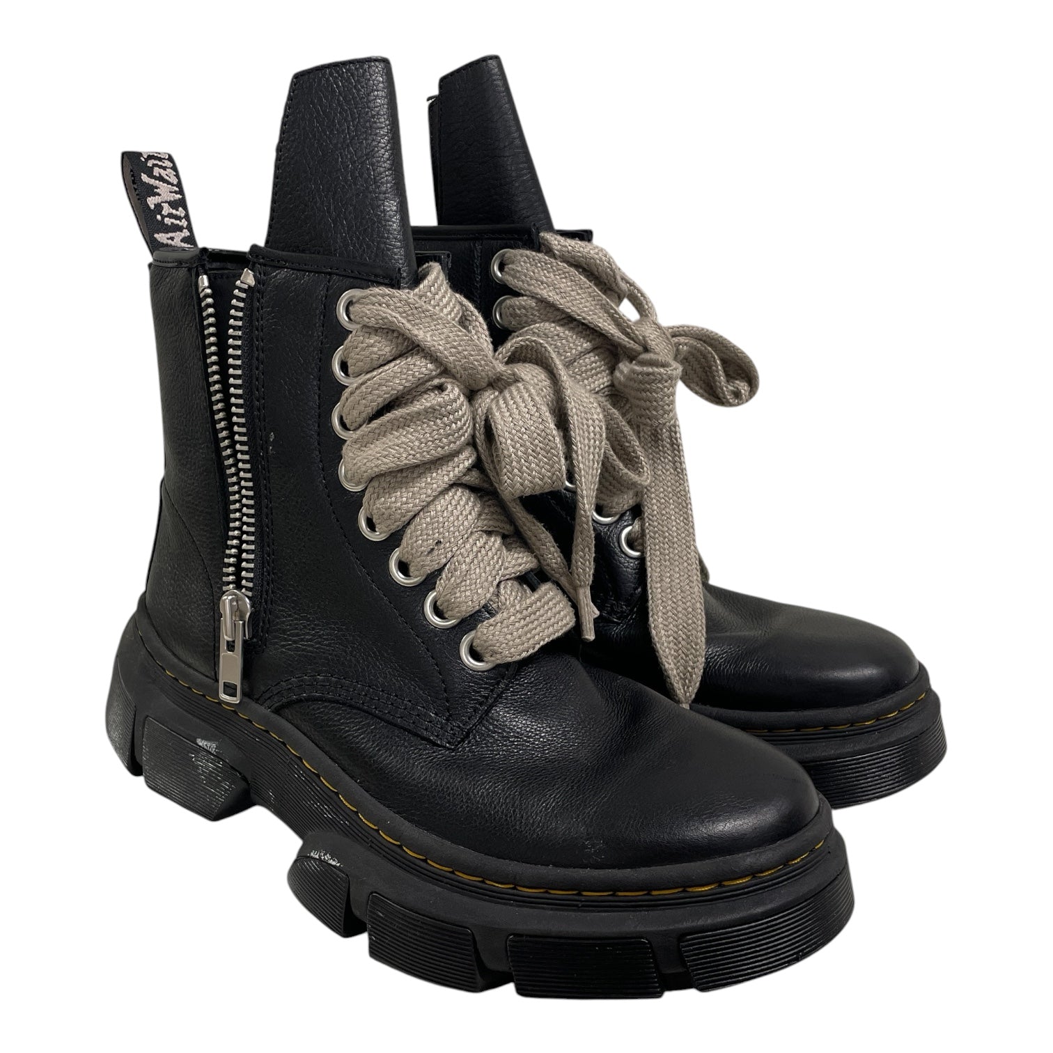 Dr.Martens/Rick Owens/Lace Up Boots/US 11/Leather/BLK/JUMBO LACE 1460 view 1