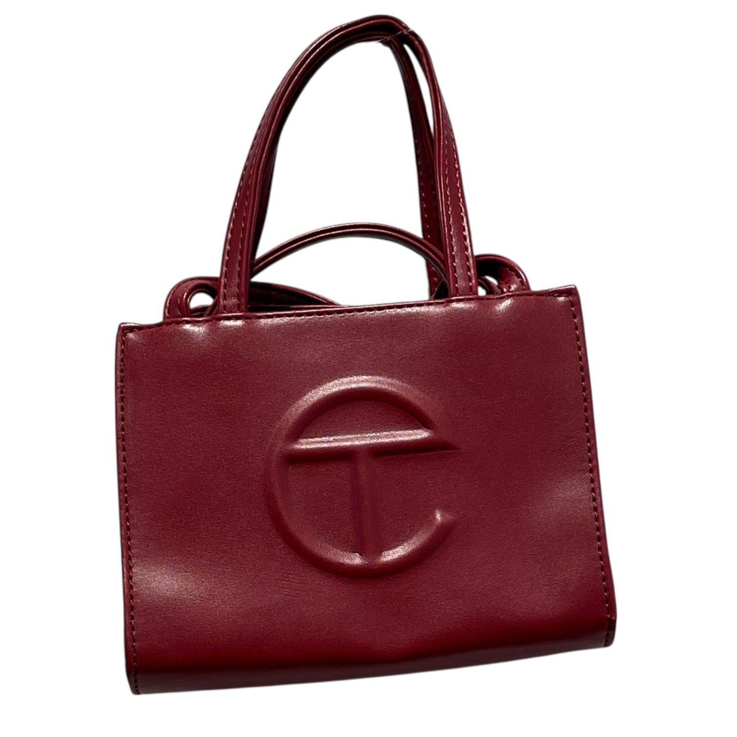 Telfar/Cross Body Bag/Leather/BRD/maroon mini view 1