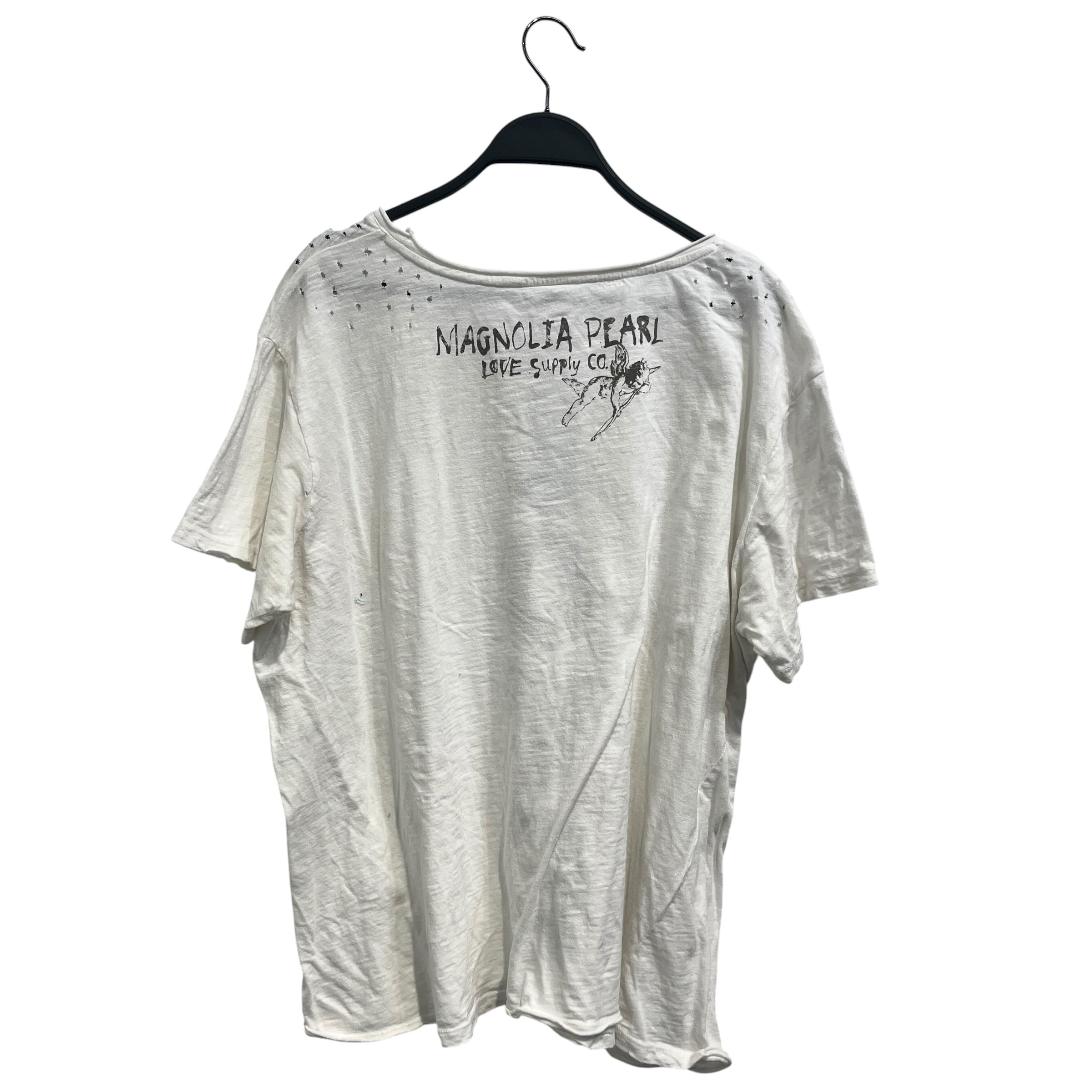Magnolia Pearl/T-Shirt/S/Graphic/Cotton/WHT/Love view 2