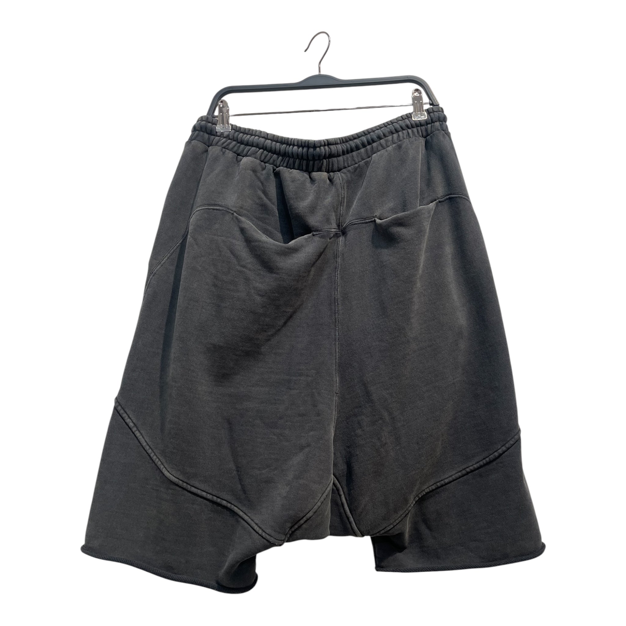 entire studios/Shorts/L/Cotton/GRY/DROPSHORT DRAWSTRING DARKWASH view 2