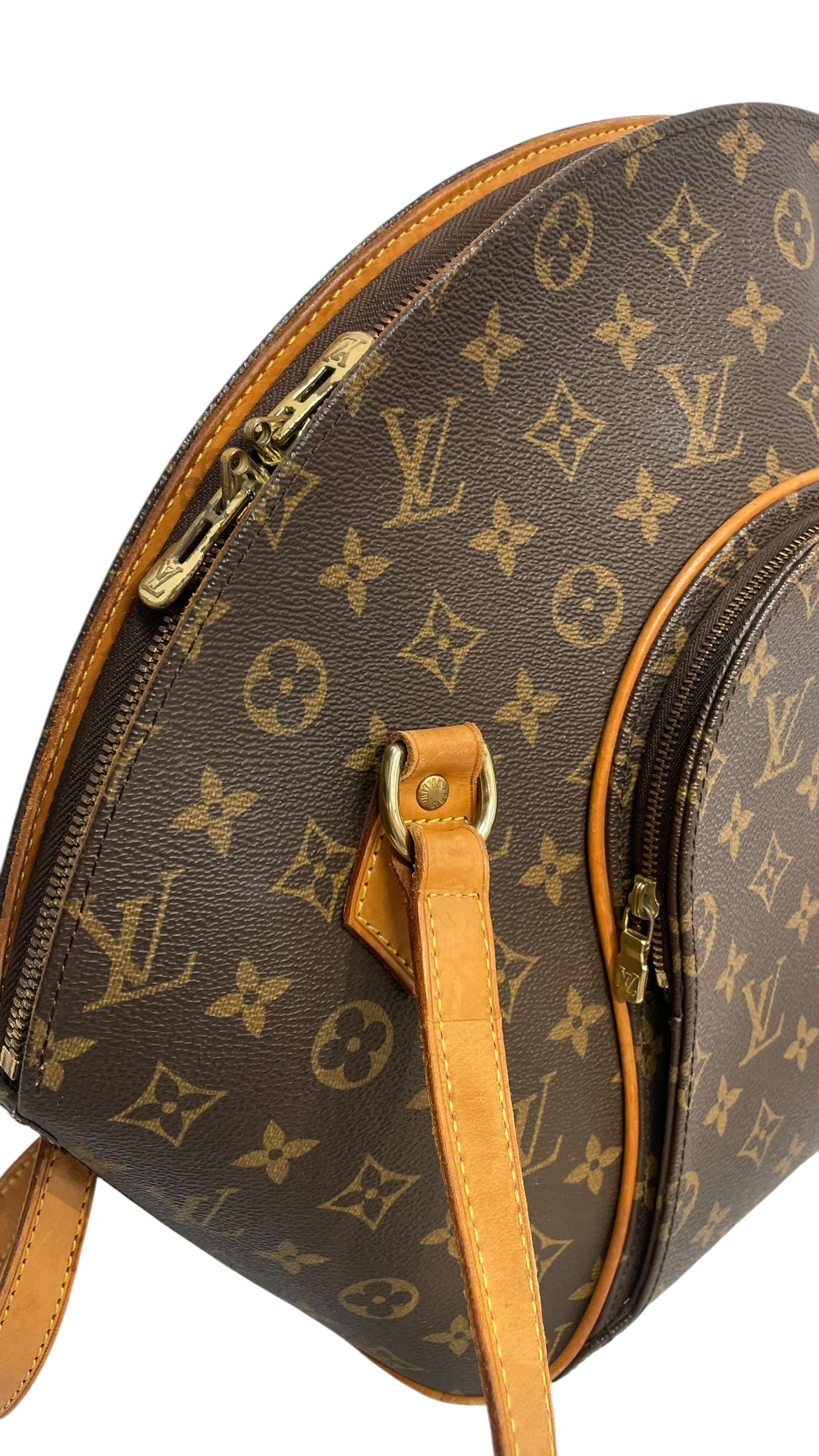 LOUIS VUITTON/Hand Bag/Monogram/Leather/BRW/Ellipse GM view 6