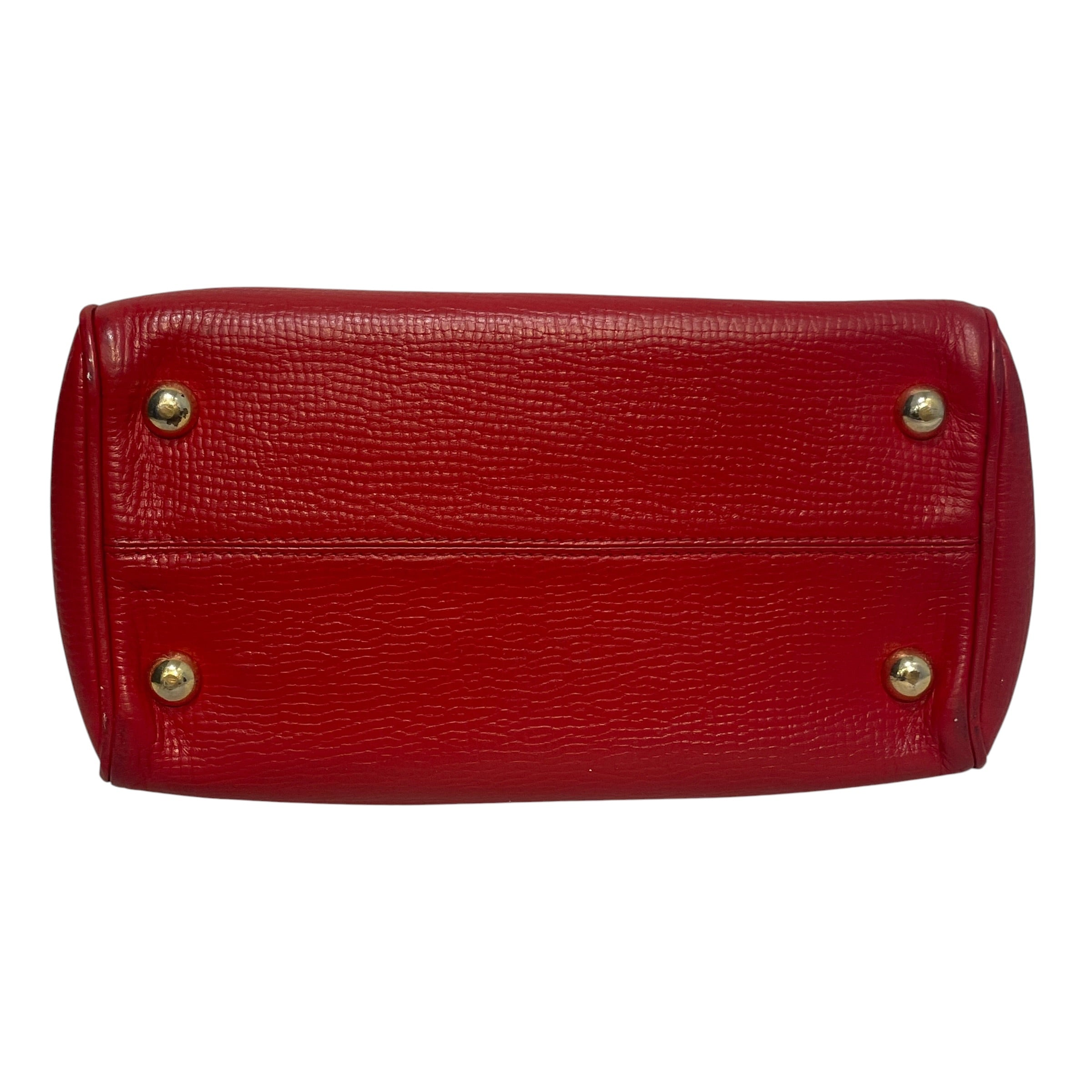 Christian Dior/Hand Bag/Leather/RED/CD Logo Two-Way Handbag view 3