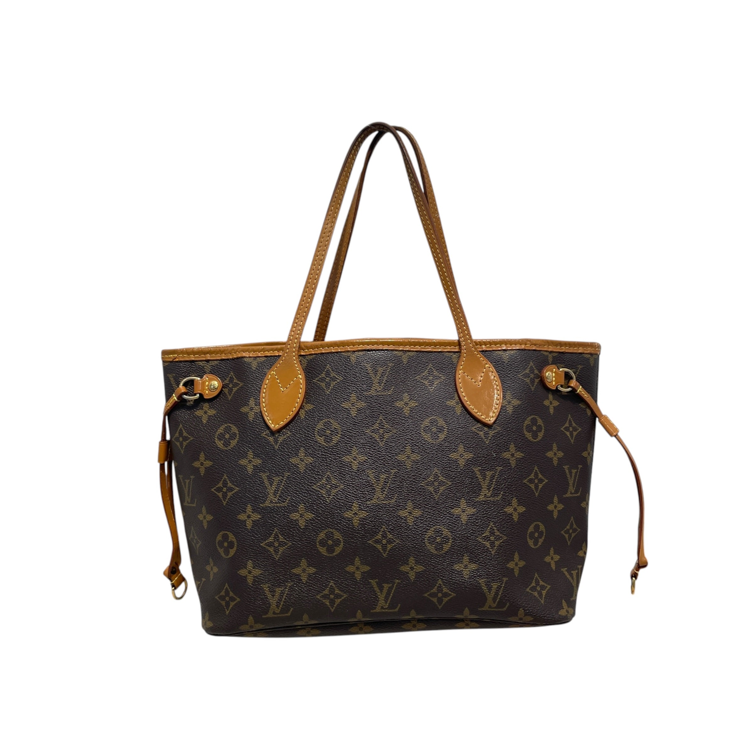 LOUIS VUITTON/Tote Bag/Monogram/Leather/BRW/Monogram Neverfull PM Tote view 2