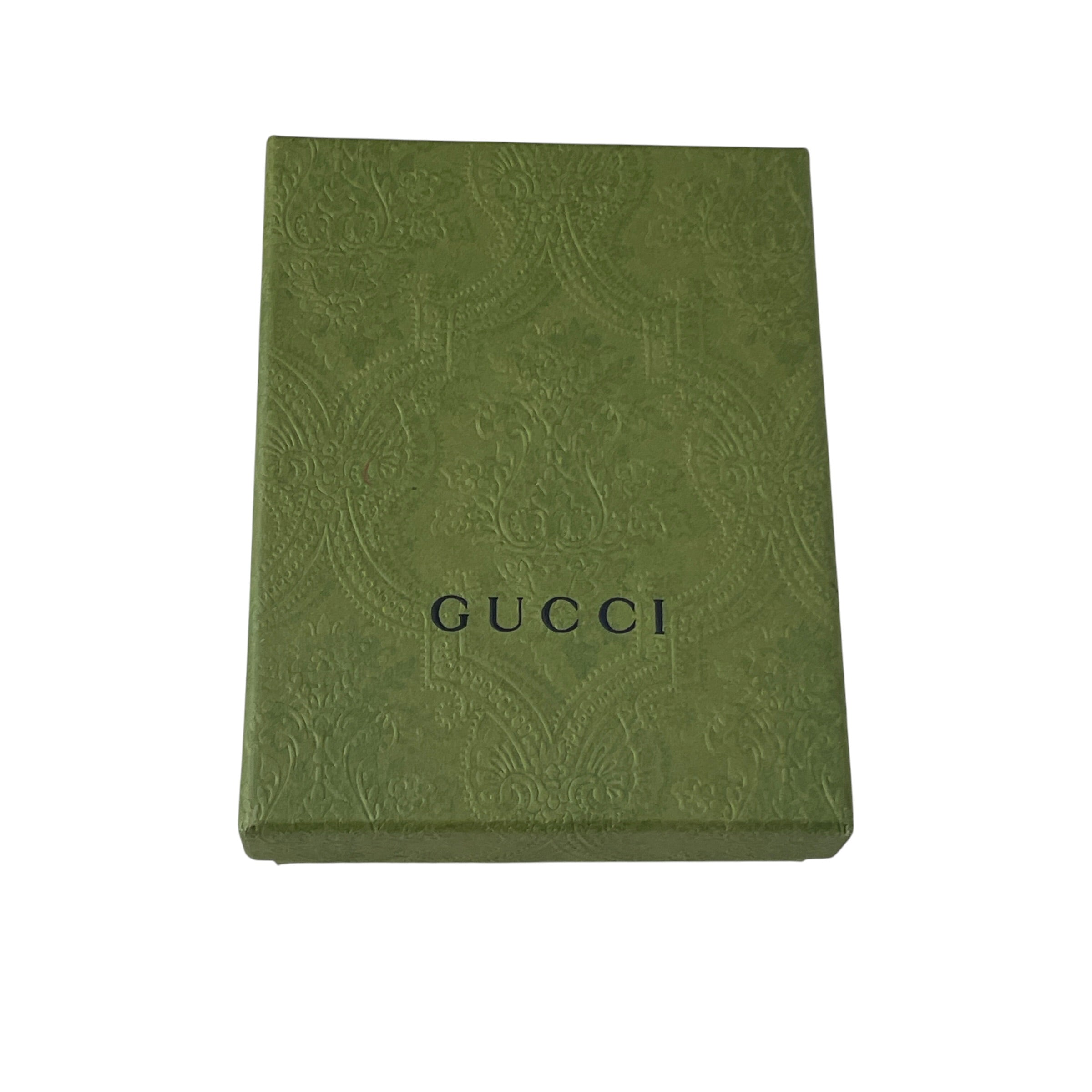GUCCI/Card Case/Monogram/Leather/NVY/M's/GG OPHIDIA view 4