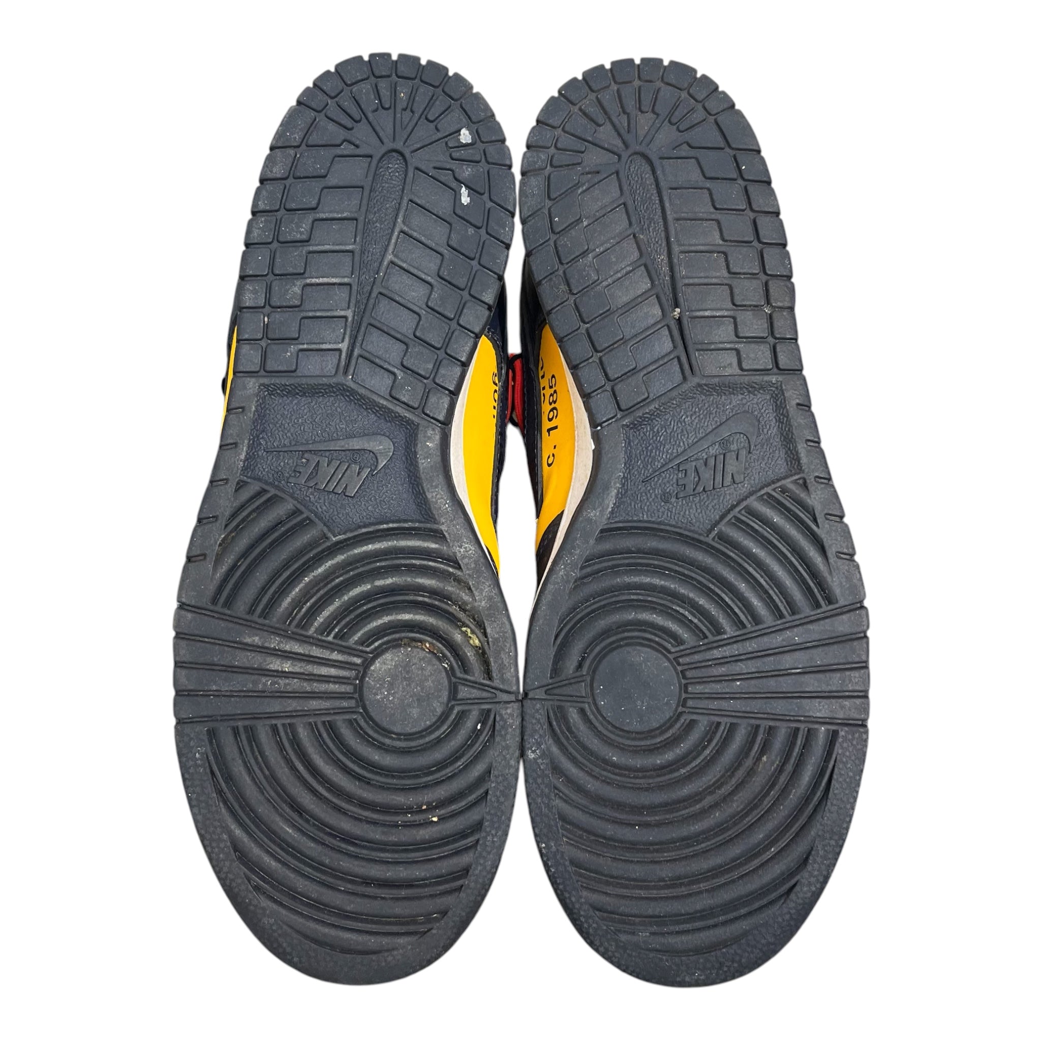 OFF-WHITE/NIKE/Low-Sneakers/US 9/Leather/NVY/nvy ylw  ct0856-700 view 7