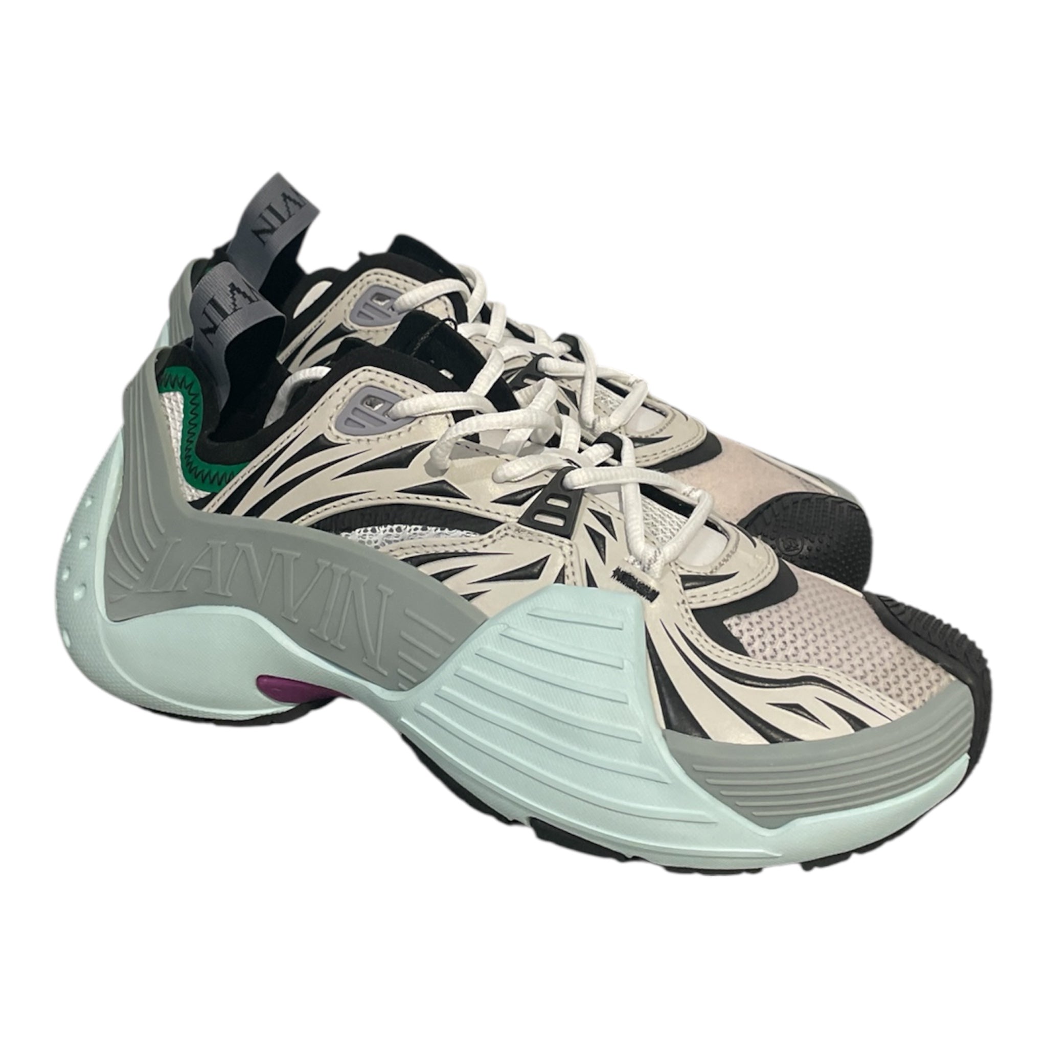 LANVIN/Low-Sneakers/US 6/BLU/FLASH X CLIMBING view 1