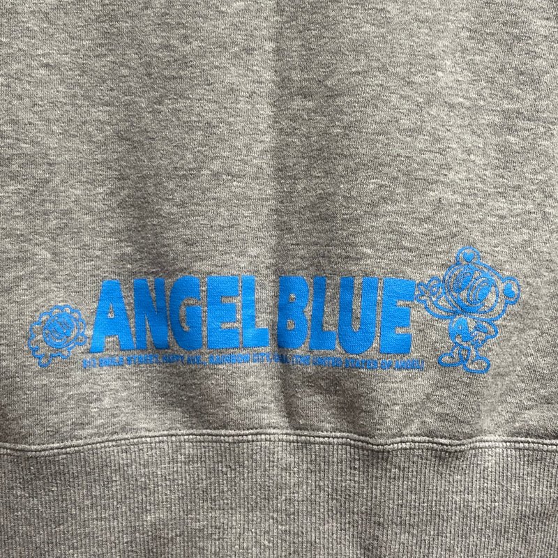 Angel Blue/Hoodie/L/Cotton/GRY/AB HOME MADE