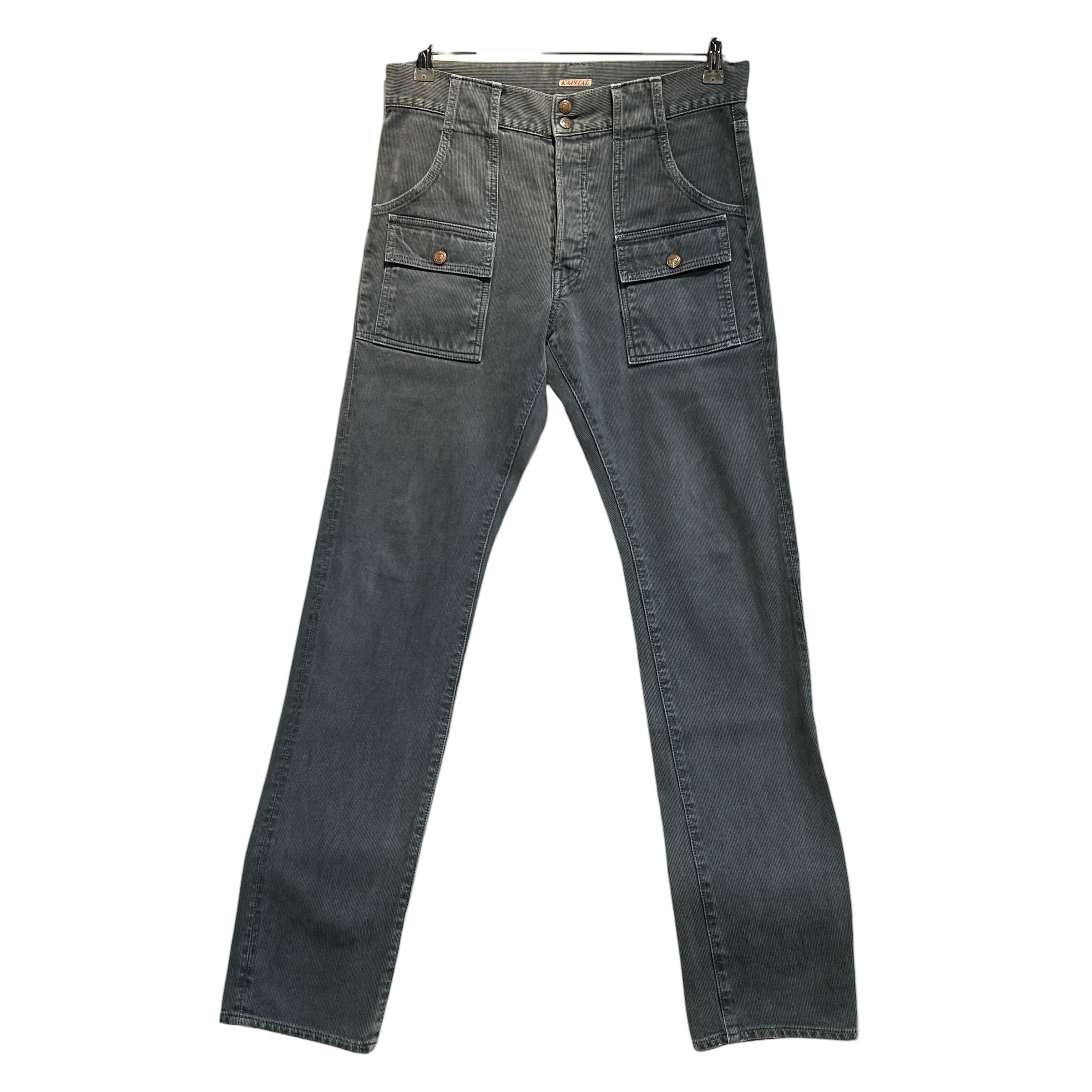 KAPITAL/Pants/32/Cotton/GRY/4 Front Pocket view 1
