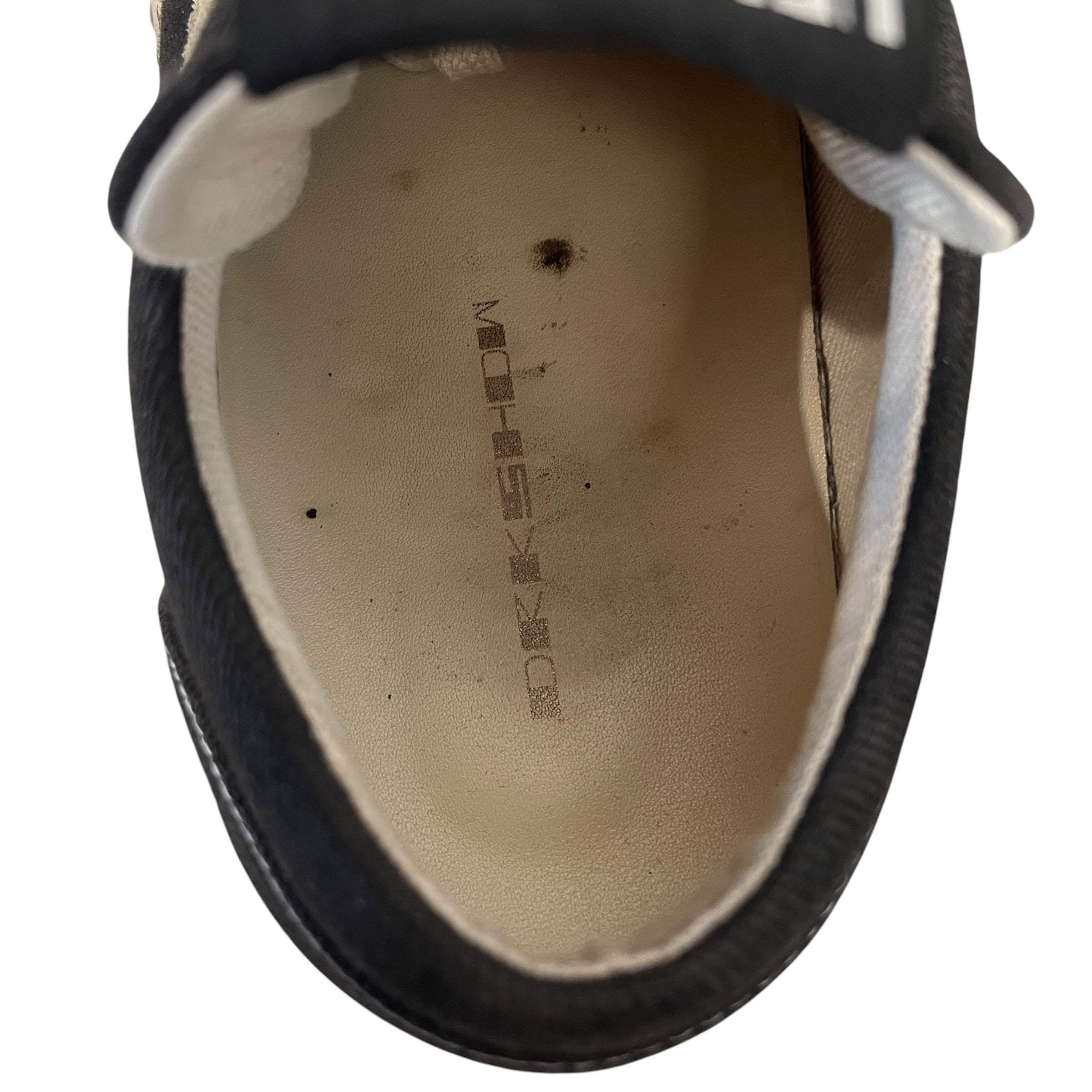 RICK OWENS DRKSHDW/Low-Sneakers/EU 46/Cotton/BLK/Megalace Runners view 3