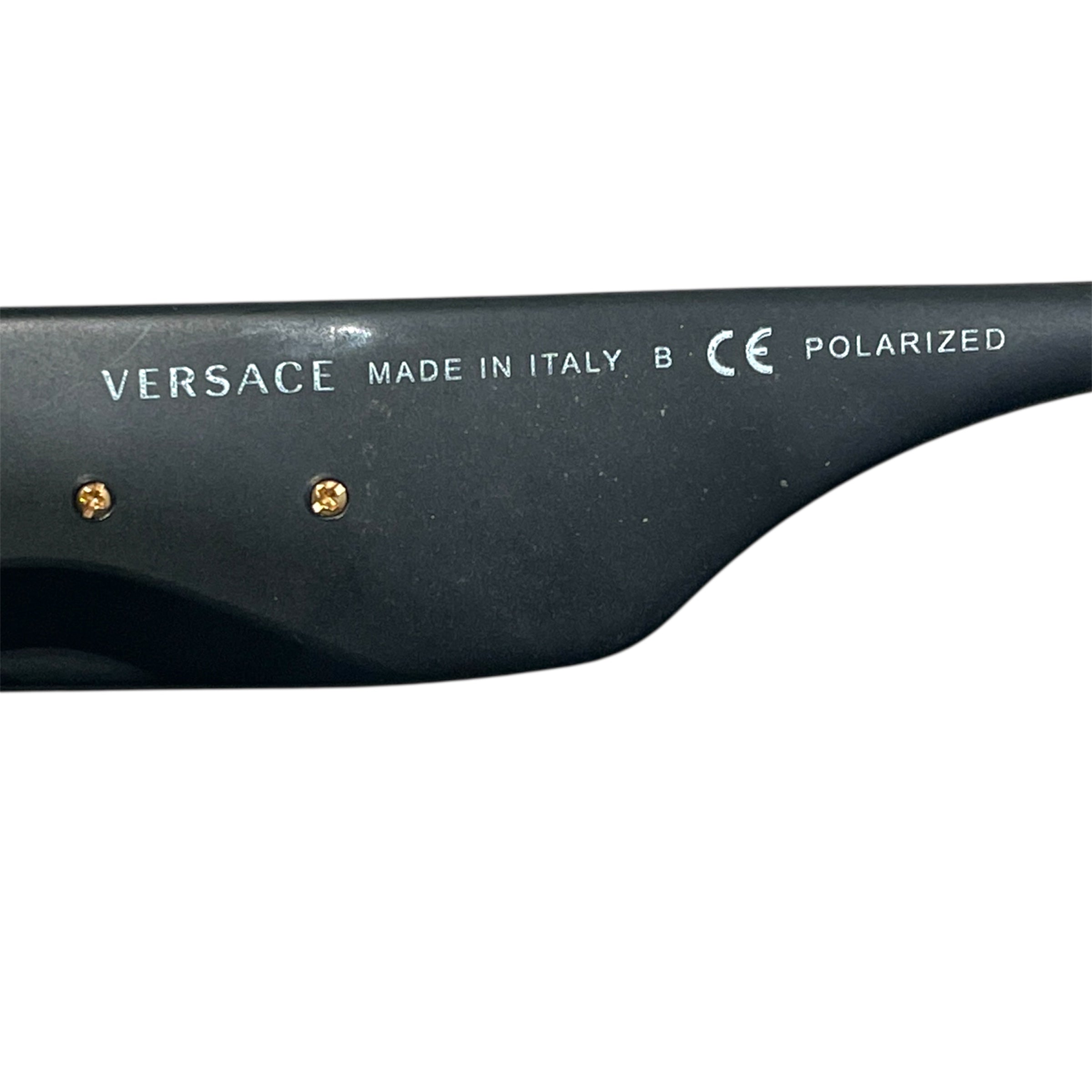 VERSACE/Sunglasses/Celluloid/BLK/Rock Icon Medusa 4323 view 3